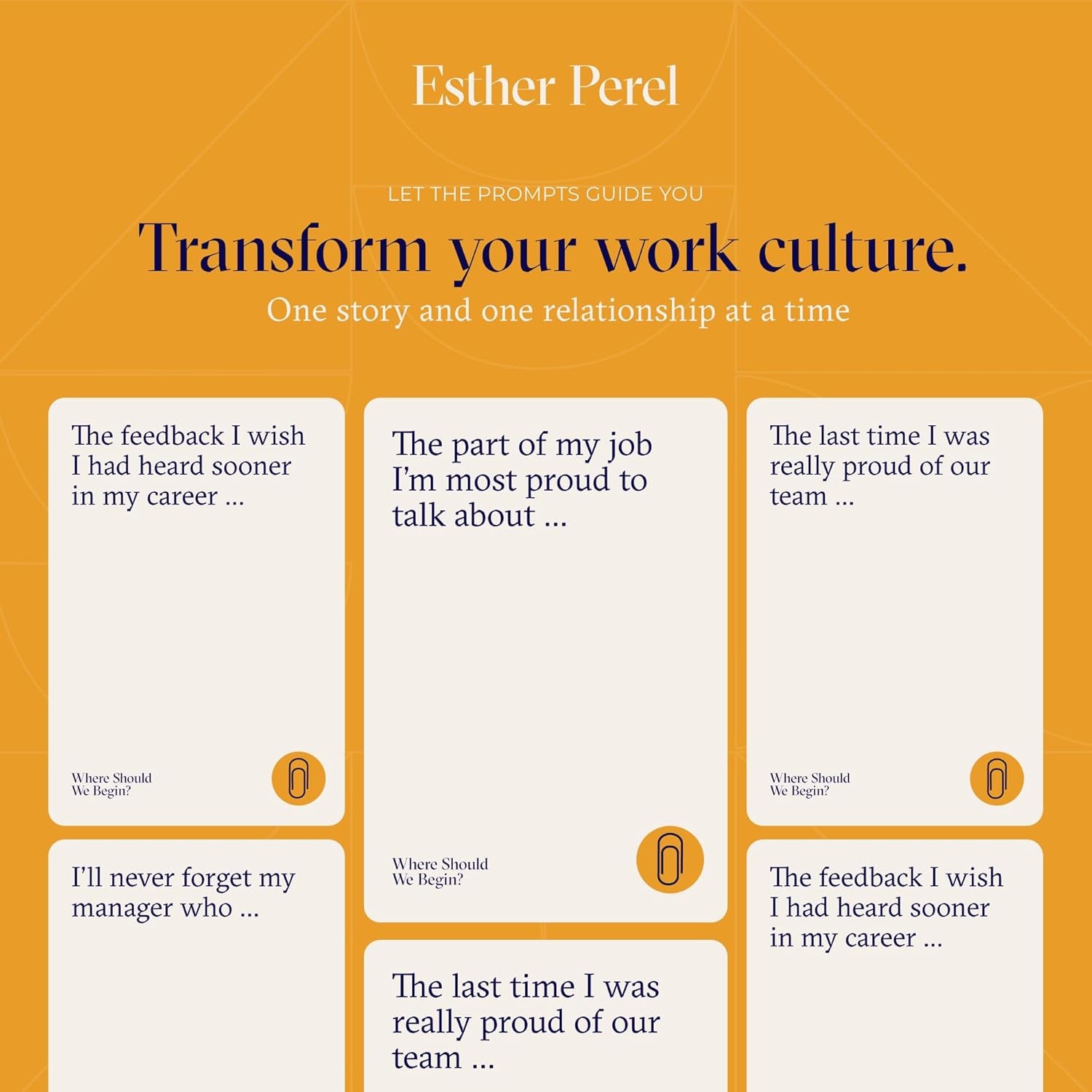 Where Should We Begin? at Work – Conversation Cards for Teams Culture Amp – Office Games & Team Building Games for Work – 100 Talking Point Cards to Build Trust & Connection