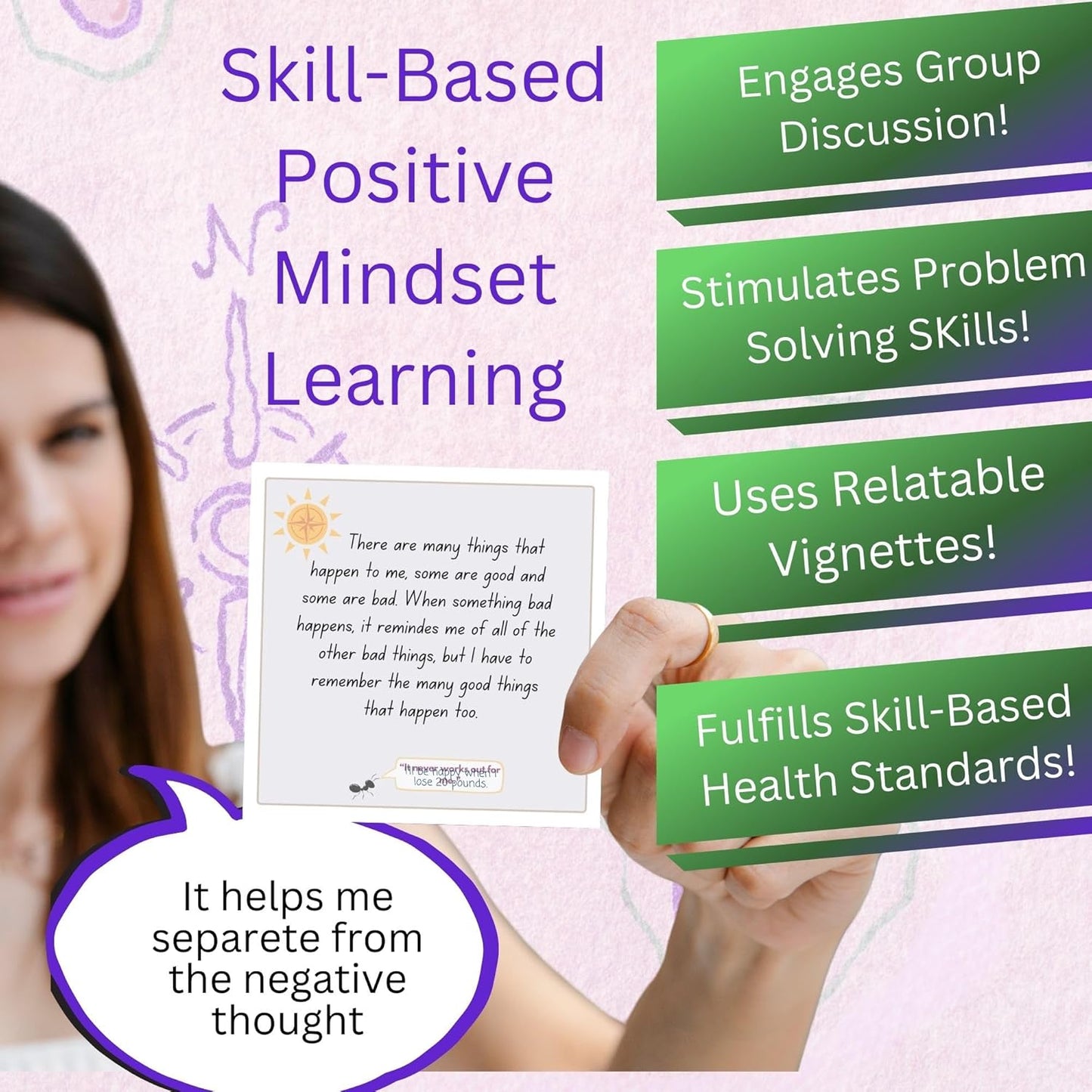 Redirect for Everyone: Rewrite Your Automatic Negative Thinking (Ants) to Positive Affirmations & Growth Mindset | Personal Growth, Group Therapy, Relieve Anxiety, Depression & Intrusive Thoughts