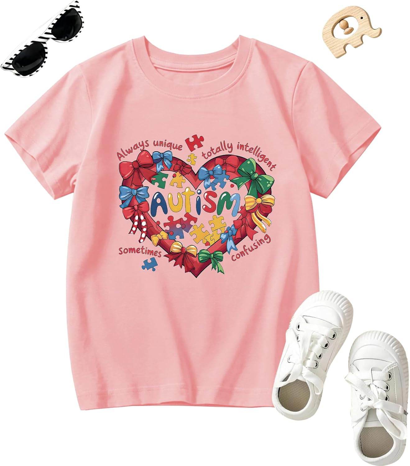 Mental Health Awareness Shirt Women-Brain Flower Tshirt Women Neuro Diversity Tee Tops Motivational Short Sleeve