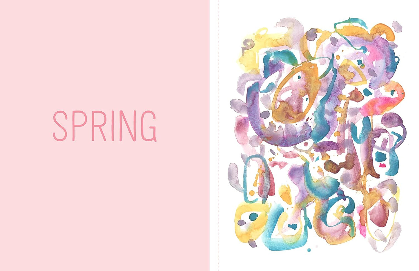 The Reverse Coloring Book™: through the Seasons: the Book Has the Colors, You Make the Lines