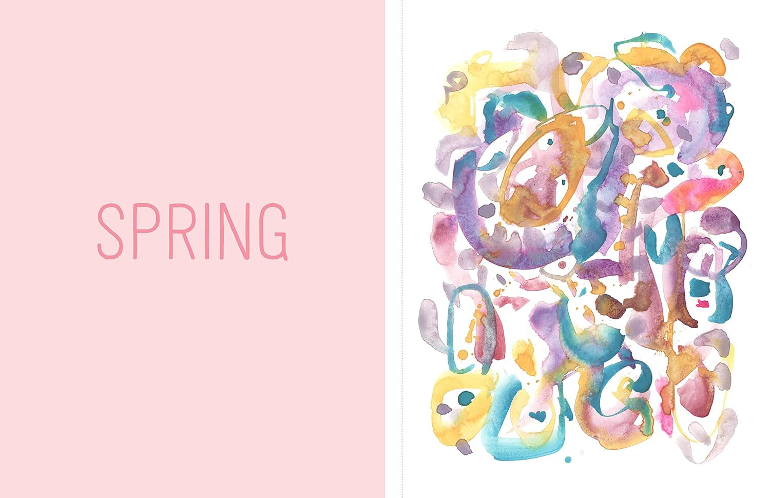 The Reverse Coloring Book™: through the Seasons: the Book Has the Colors, You Make the Lines