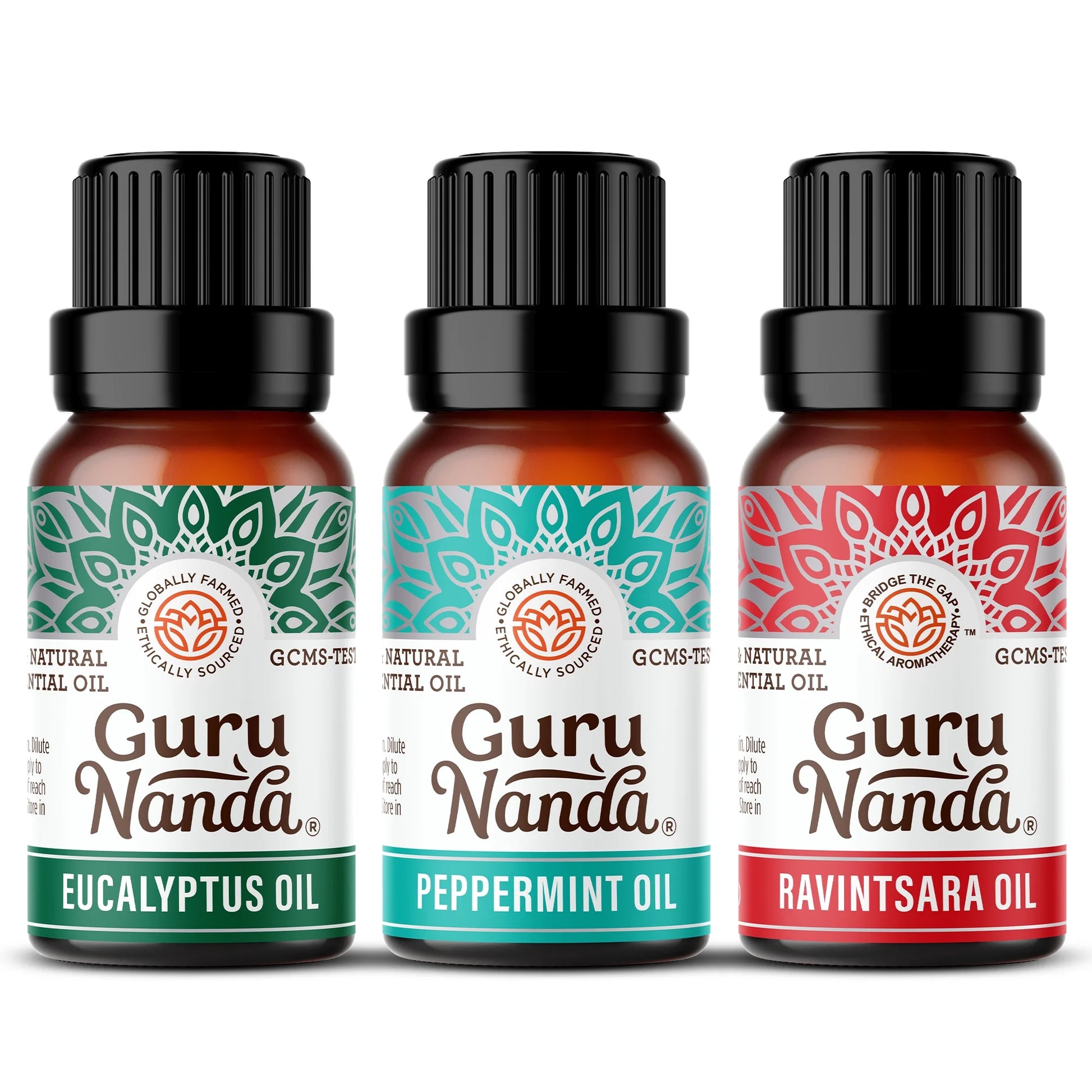 Breathe Essential Oil Blends for Congestion, Sinus & Aromatherapy - Set of 3