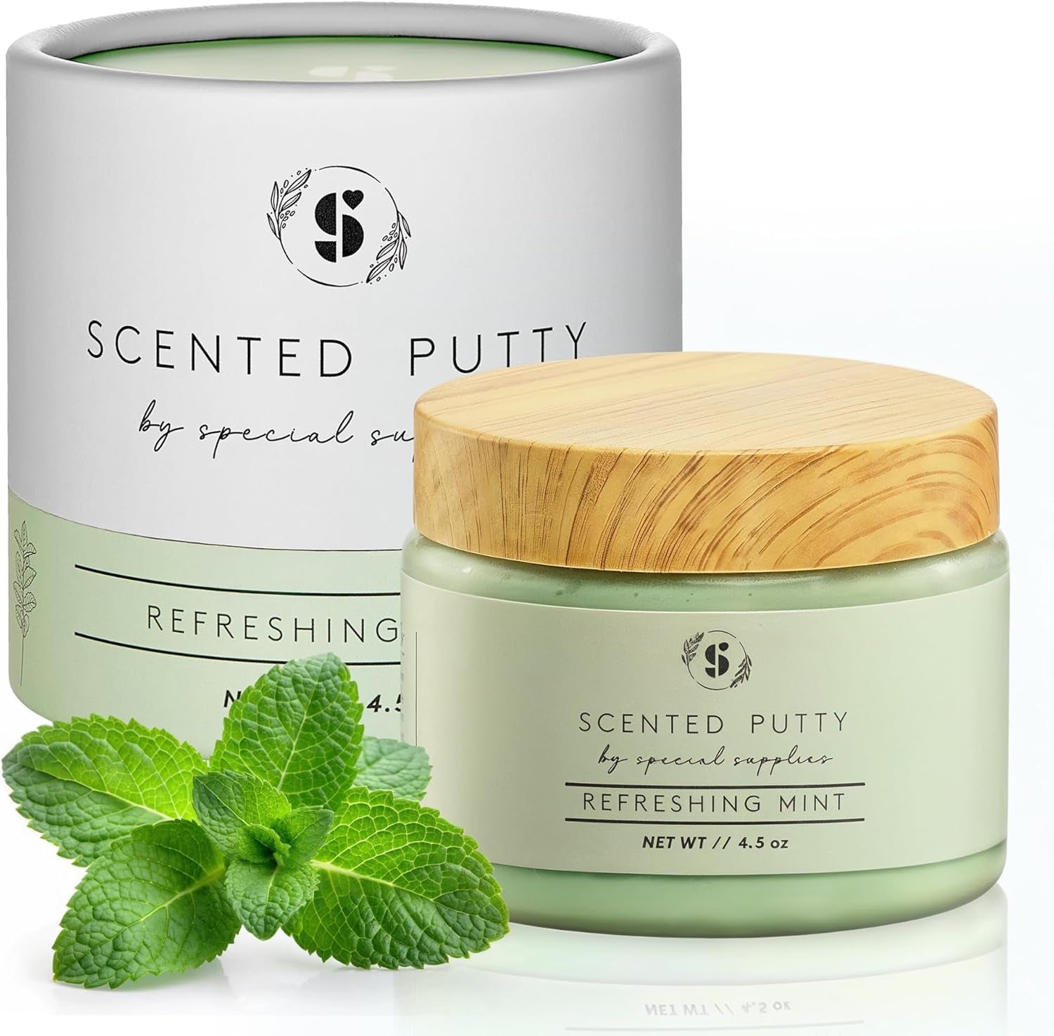 Scented Therapy Putty Dough - Infused with Pure Essential Oils for Aromatherapy and Meditation- Relaxation Gifts for Kids and Adults - Non-Stick (Deep Woodsy Mix (4.5 Oz))