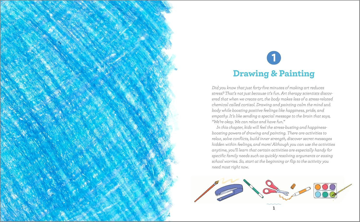 Art Therapy Activities for Kids: 75 Evidence-Based Art Projects to Improve Behavior, Build Social Skills, and Boost Emotional Resilience