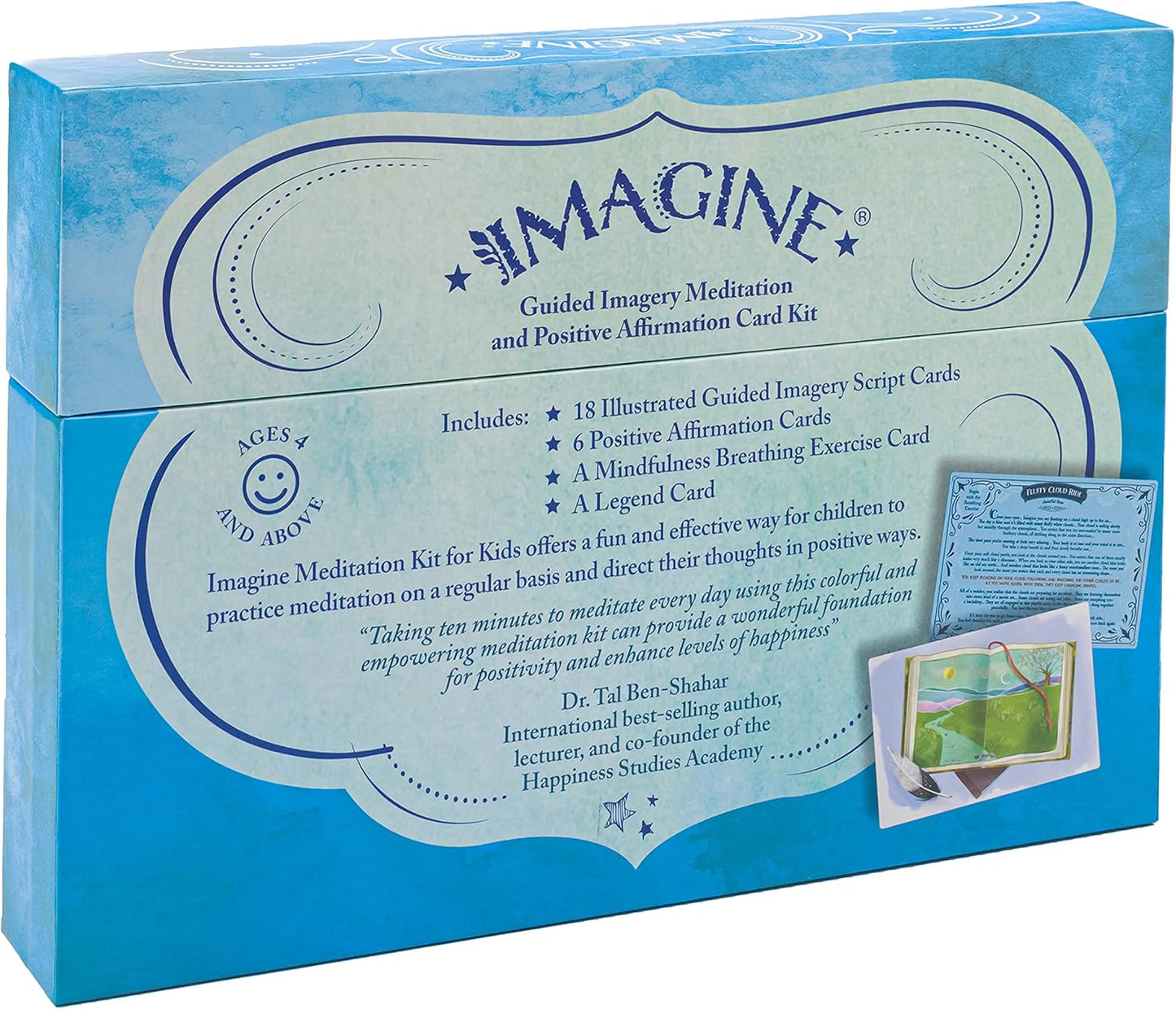 Meditation Kit for Kids - Award-Winning Mindfulness Kit of XL Cards with Calming Guided Meditations for Empowerment, Focus and Relaxation. Great for Parents, Teachers and Therapists.