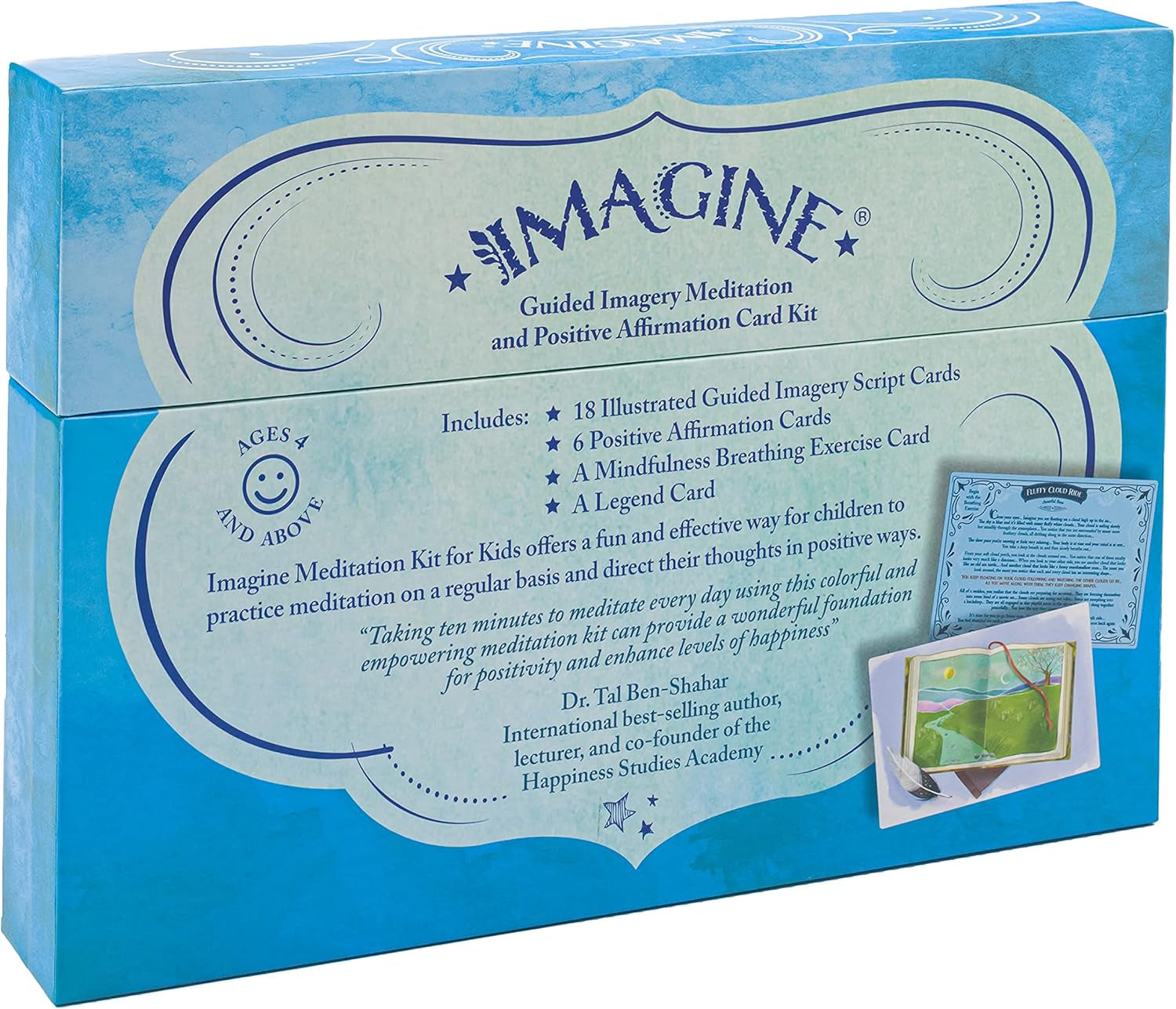 Meditation Kit for Kids - Award-Winning Mindfulness Kit of XL Cards with Calming Guided Meditations for Empowerment, Focus and Relaxation. Great for Parents, Teachers and Therapists.