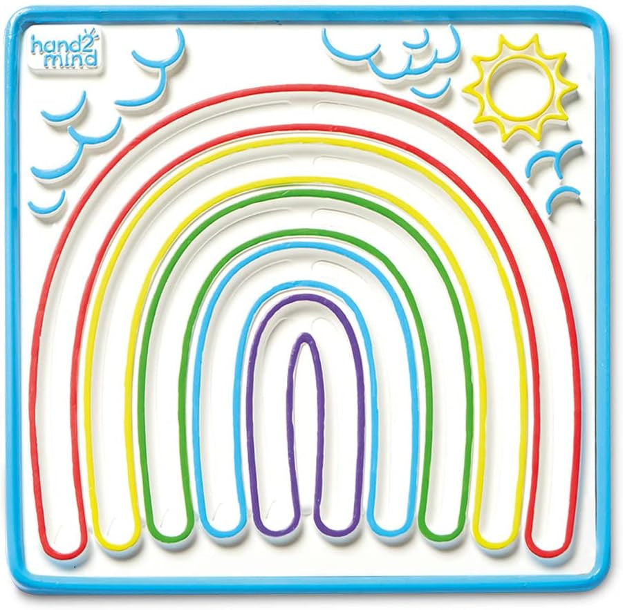 Mindful Maze Boards, Tactile Sensory Toys for Toddlers, Calm down Corner Supplies, Mindfulness for Kids, Occupational Therapy Toys, Quiet Fidgets for Classroom, Sensory Activity Board