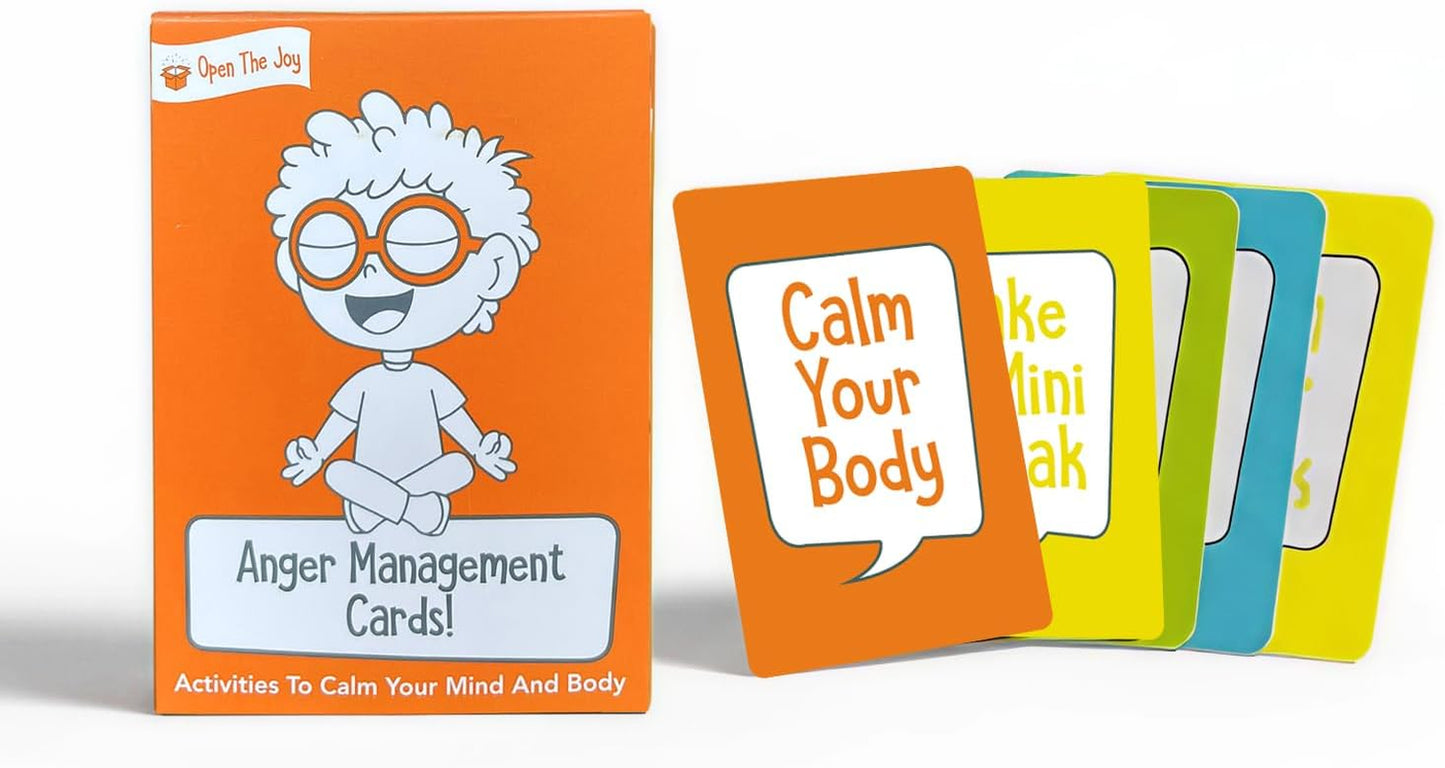 Calming Strategies Cards for Kids - Mindfulness Activities, Stress Relief Techniques, and Emotional Regulation Tools - Ages 4 and Up