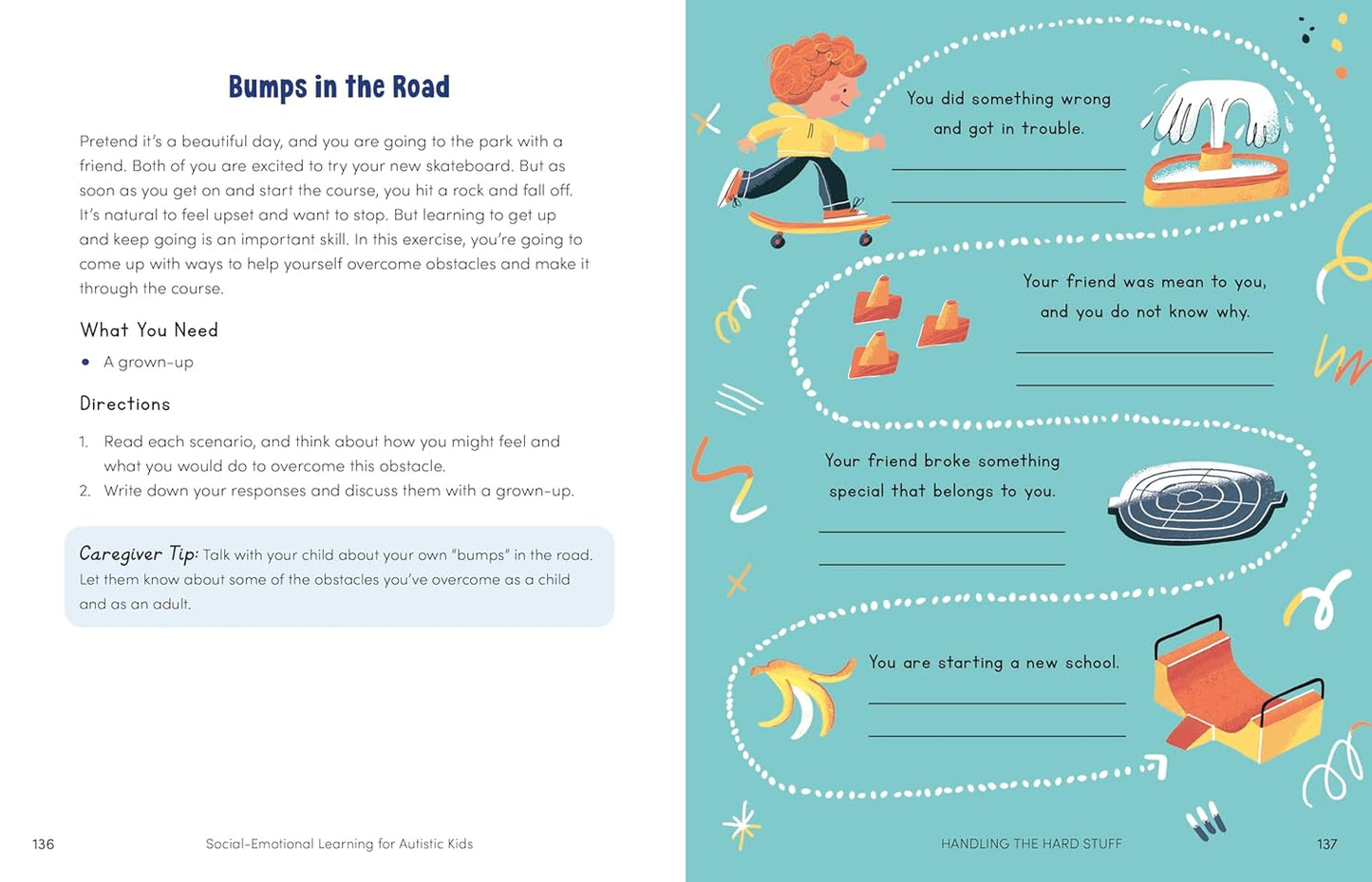 Social-Emotional Learning for Autistic Kids: Fun Activities to Manage Big Feelings and Make Friends (For Ages 5-10)