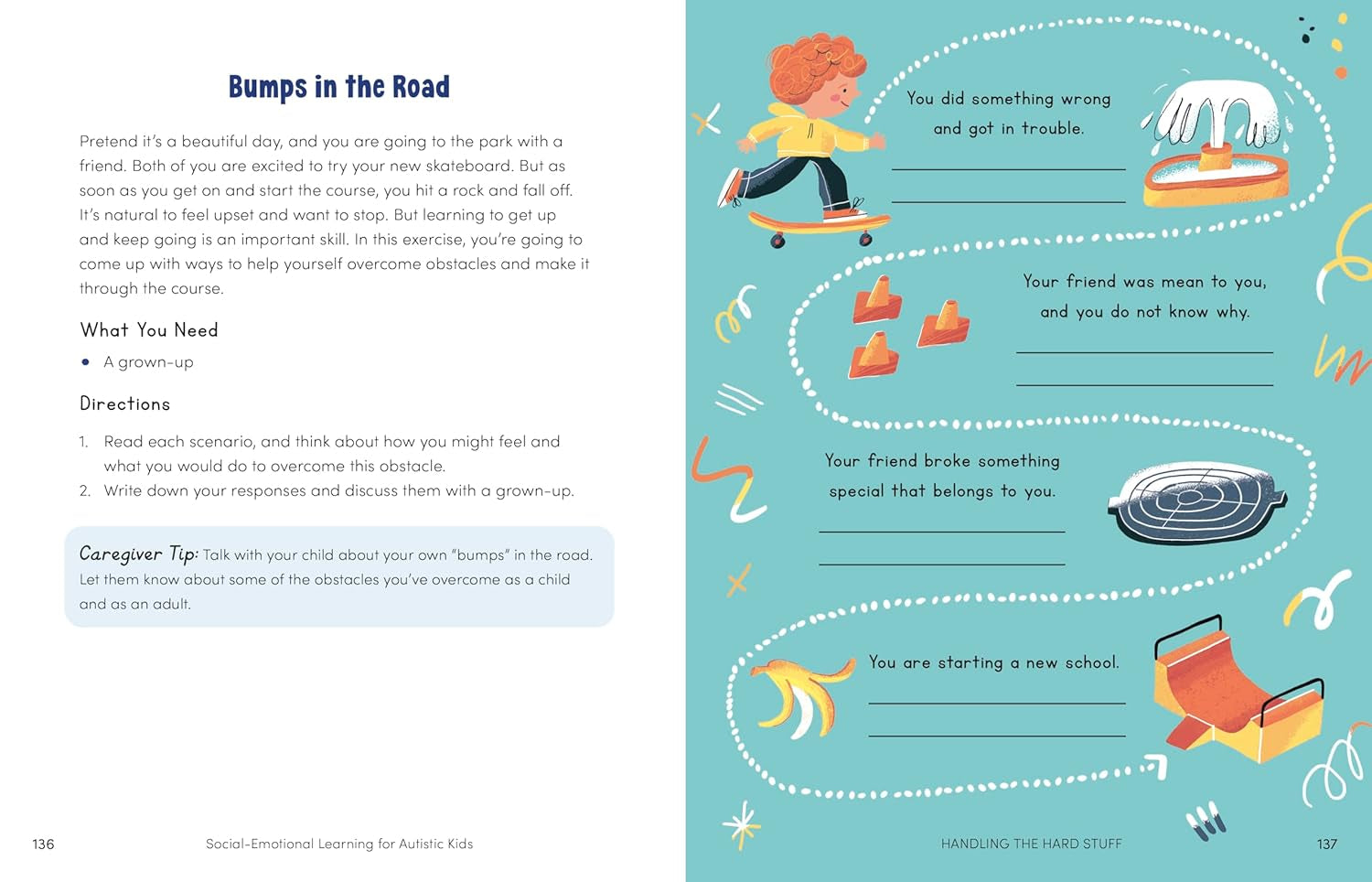 Social-Emotional Learning for Autistic Kids: Fun Activities to Manage Big Feelings and Make Friends (For Ages 5-10)