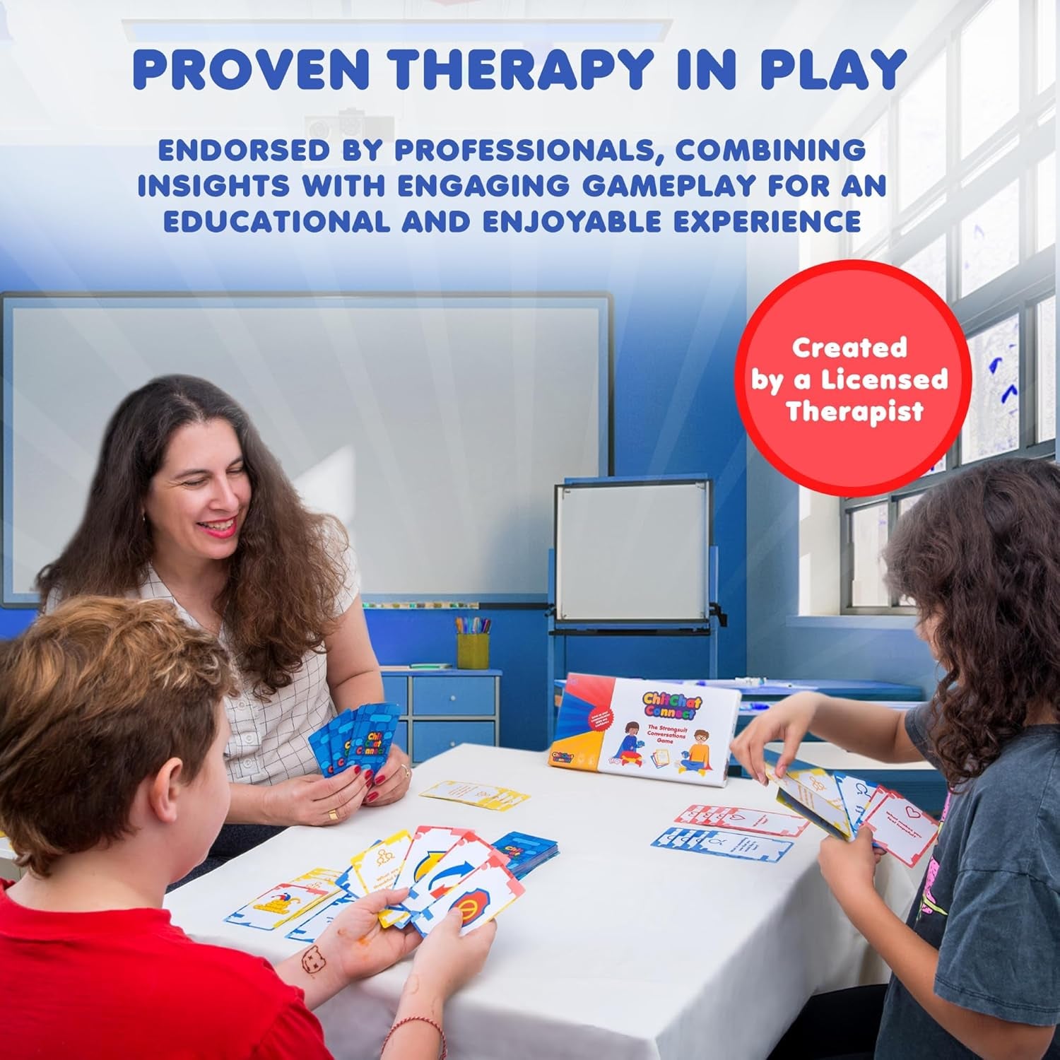 Therapy Ultimate Pack | Therapy Games for Kids & Teens | CBT Counseling Tools for Therapists & Counselors | Includes Anxiety Kit Tower of Self Esteem, behind the Anger,Chitchat & Vibes