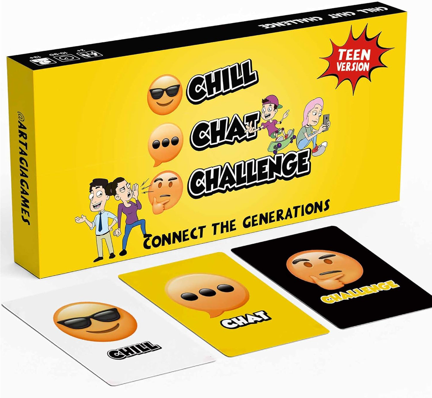 Fun Social Skills and Therapy Game for Adults and Teenagers: CBT Family Game for Therapeutic Conversations and Better Relationships. Counseling Tool