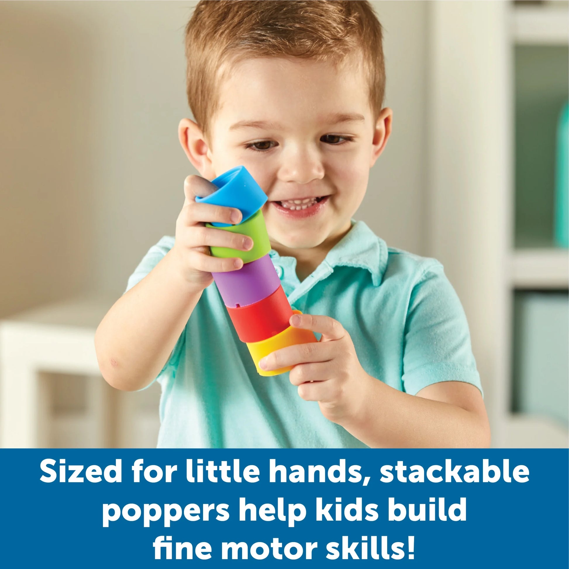 Rainbow Emotion Fidget Poppers, Social-Emotional Learning ,Sensory Toys Ages 3 and Up