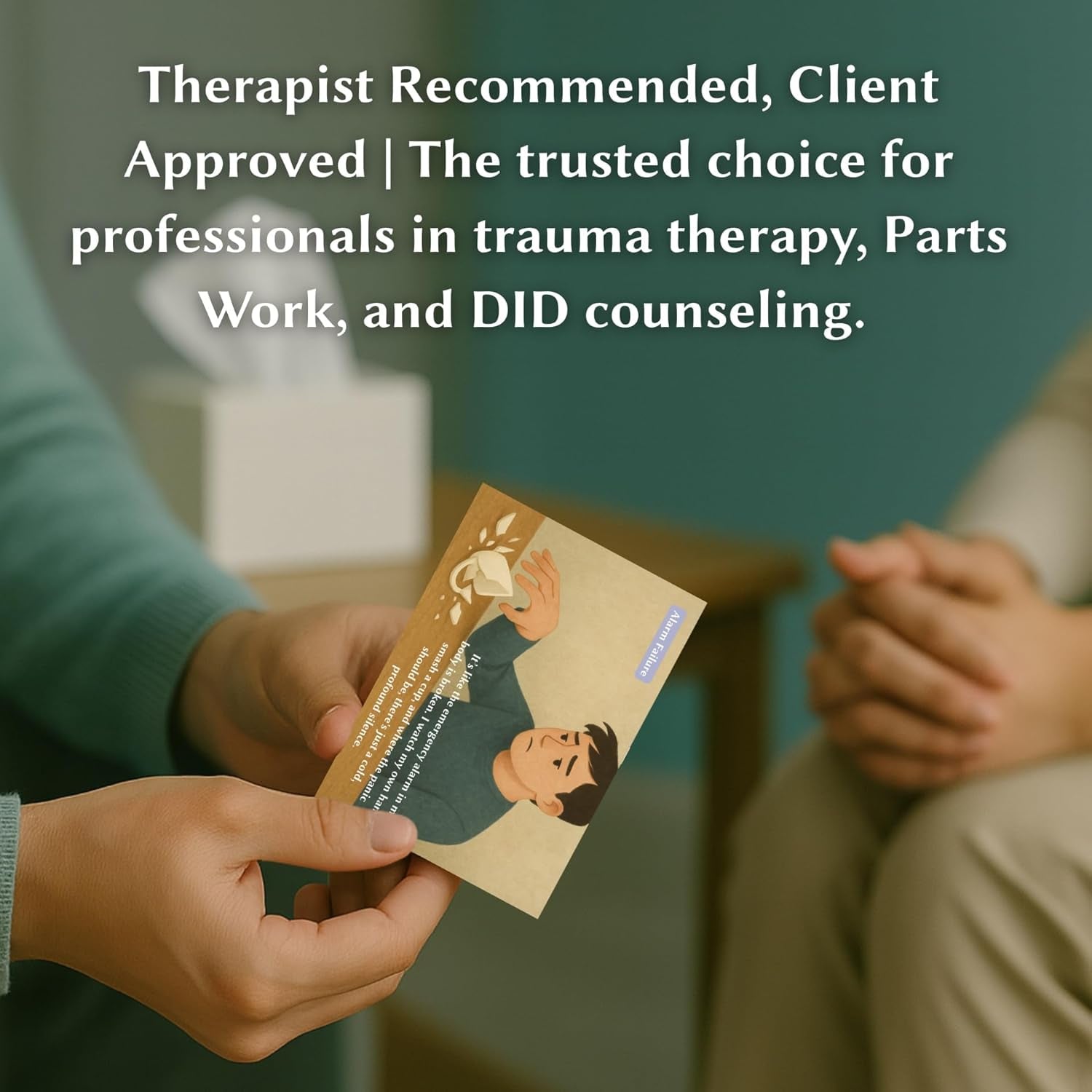 Dissociative Experiences Coping Cards - a Therapy Toolkit with 74 Prompts for Complex PTSD & DID | EMDR & Trauma Therapy Resource for Counselors, Therapists & Individuals