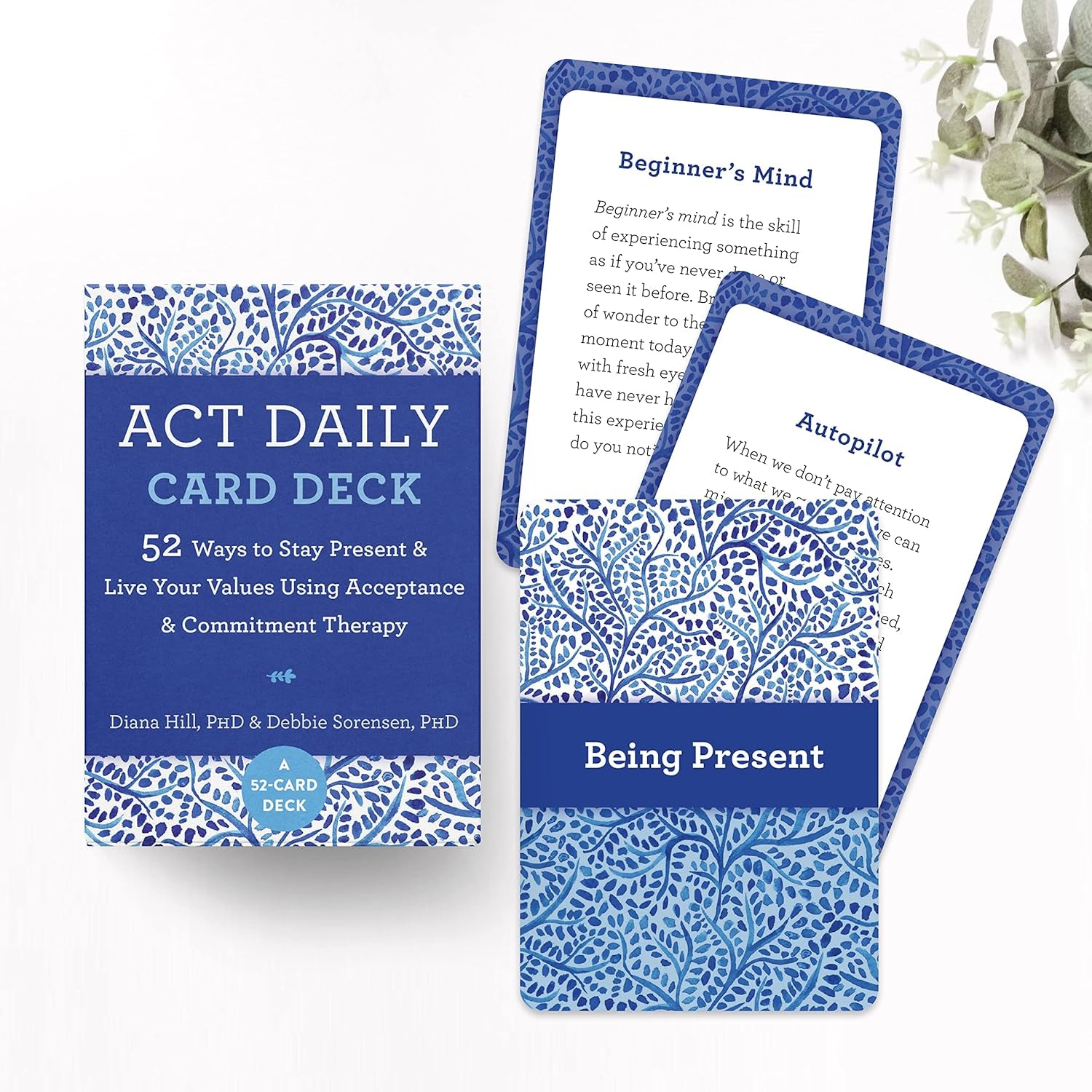 ACT Daily Card Deck: 52 Ways to Stay Present and Live Your Values Using Acceptance and Commitment Therapy
