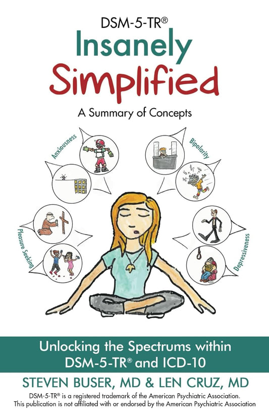 DSM-5-TR Insanely Simplified: Unlocking the Spectrums within DSM-5-TR and ICD-10