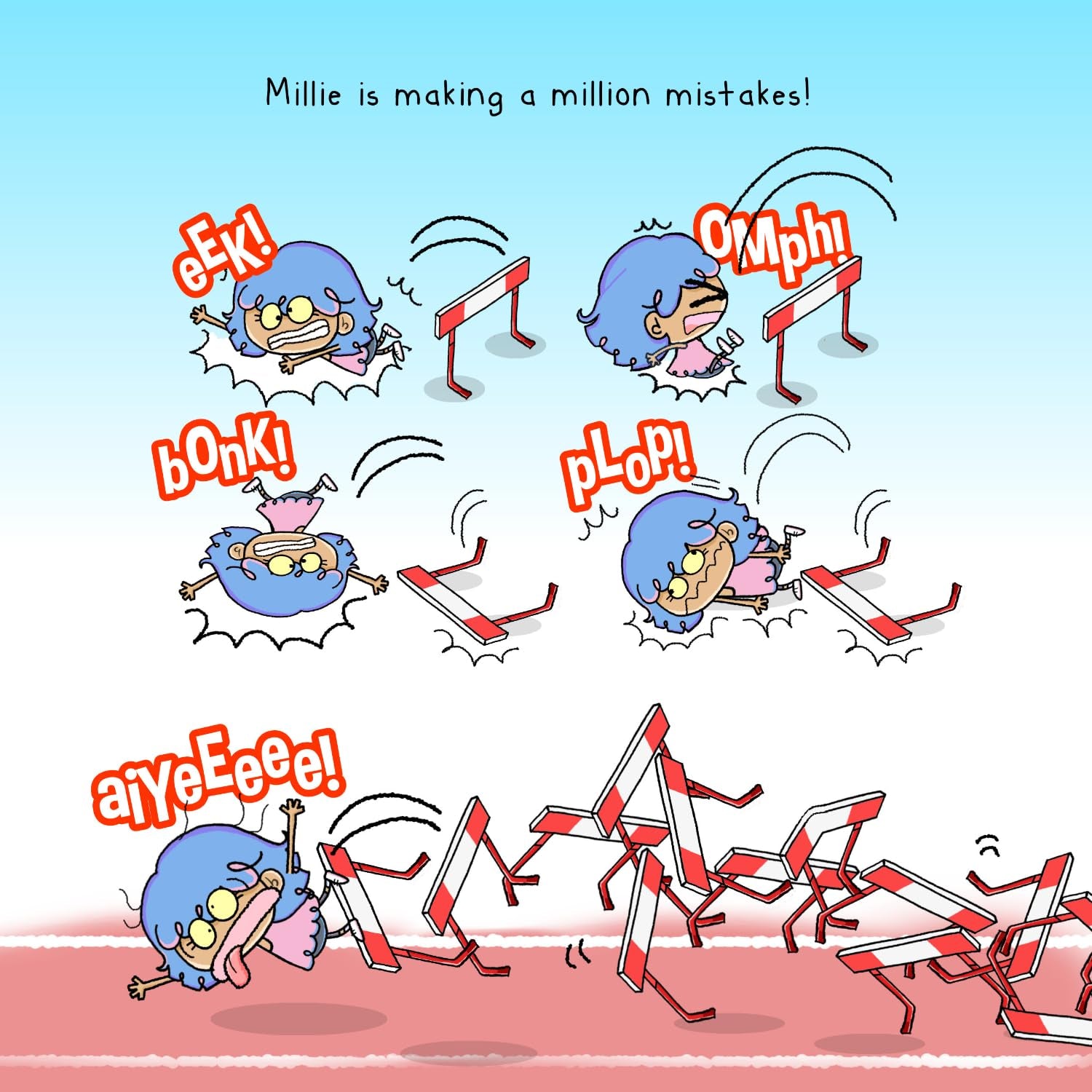 The Girl Who Makes a Million Mistakes: a Growth Mindset Book for Kids to Boost Confidence, Self-Esteem and Resilience (A Million Mistakes Series)