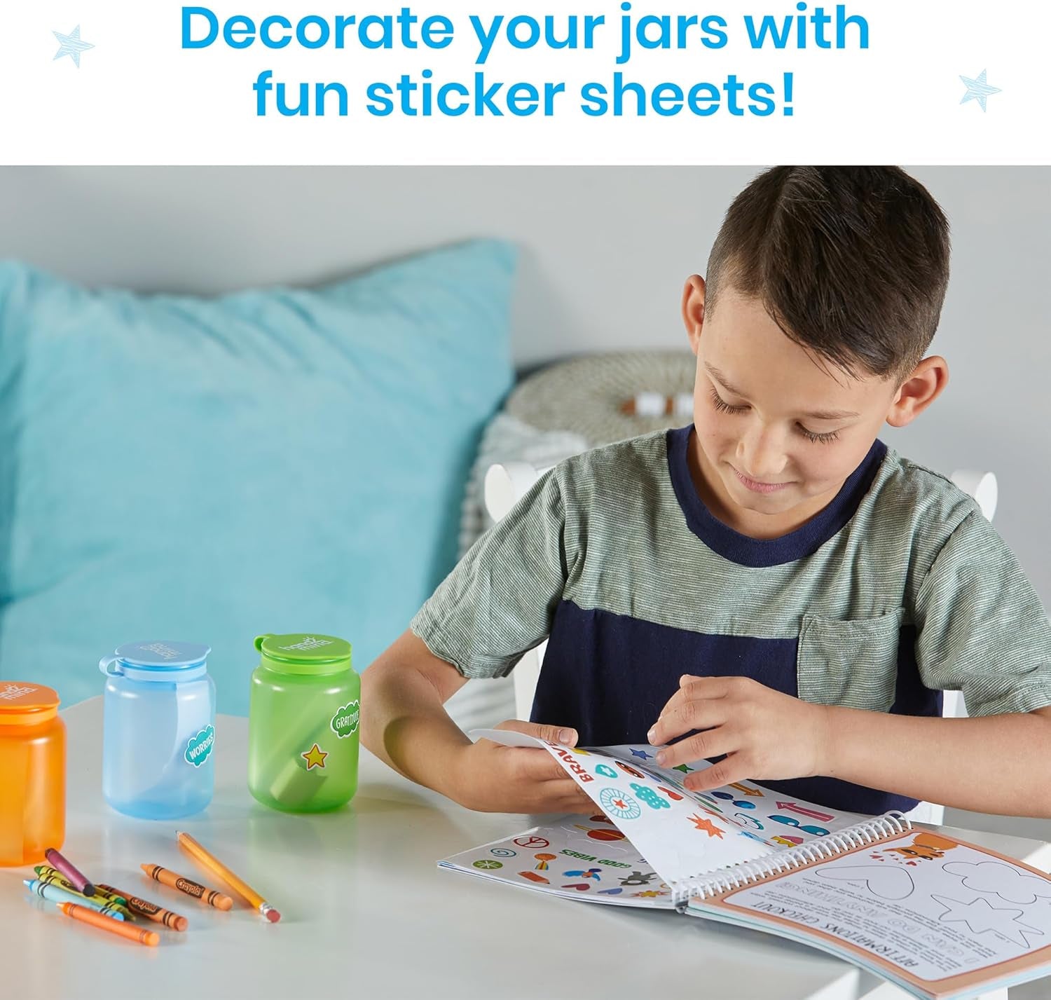 Filling My Jars Interactive Journal, Gratitude Journal, Positive Affirmations for Kids, Growth Mindset and Mindfulness for Kids, Social Emotional Learning Activities
