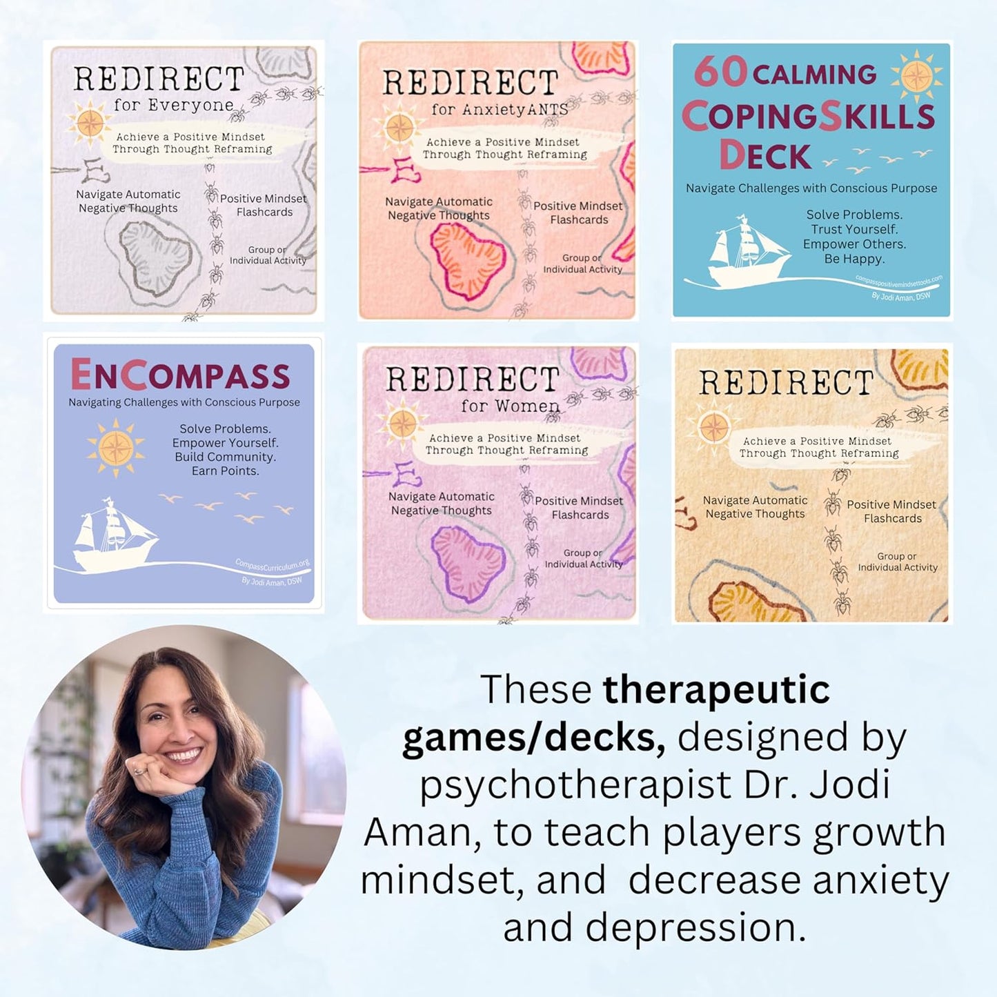 Redirect for Everyone: Rewrite Your Automatic Negative Thinking (Ants) to Positive Affirmations & Growth Mindset | Personal Growth, Group Therapy, Relieve Anxiety, Depression & Intrusive Thoughts