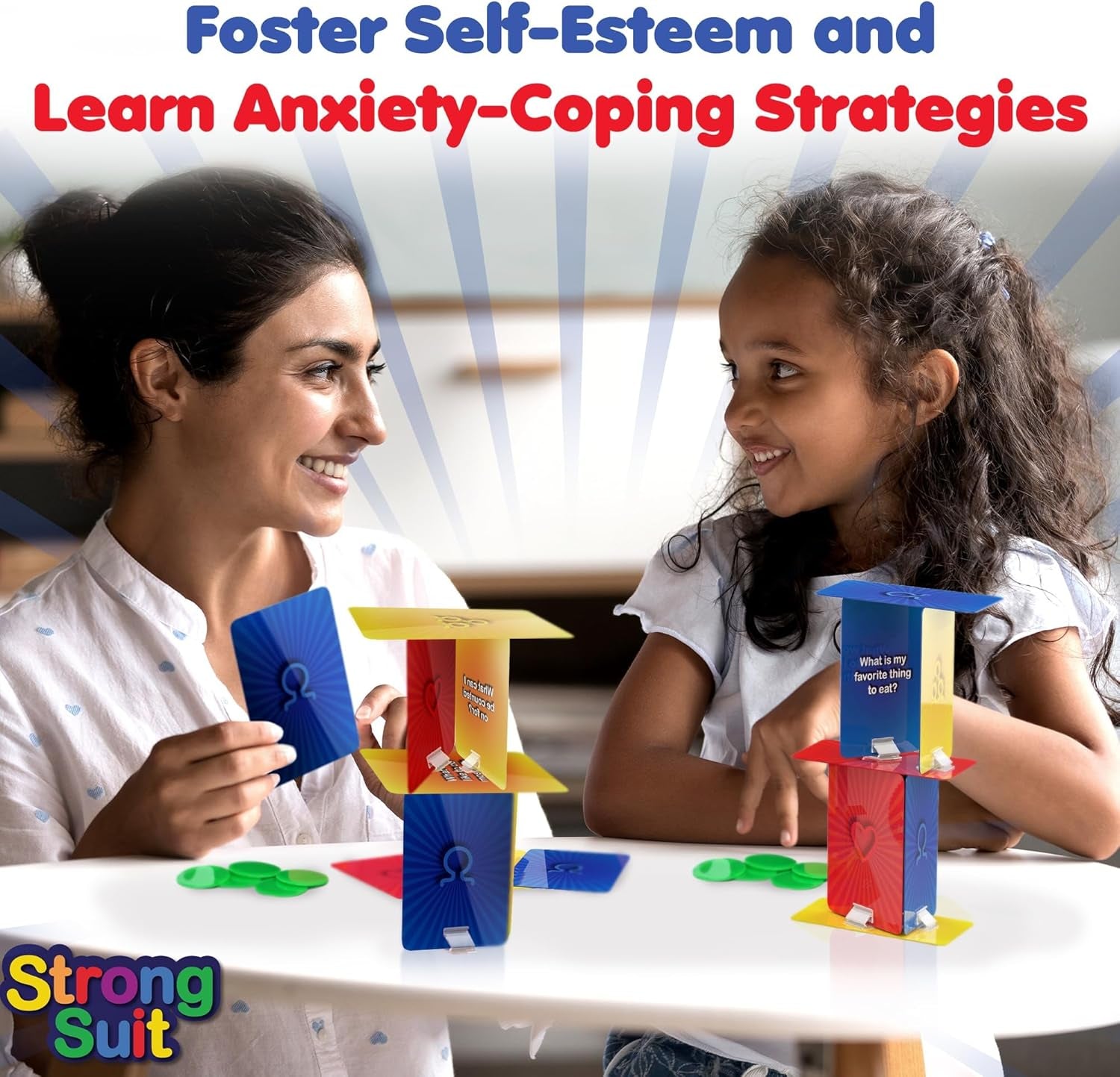 Therapy Ultimate Pack | Therapy Games for Kids & Teens | CBT Counseling Tools for Therapists & Counselors | Includes Anxiety Kit Tower of Self Esteem, behind the Anger,Chitchat & Vibes