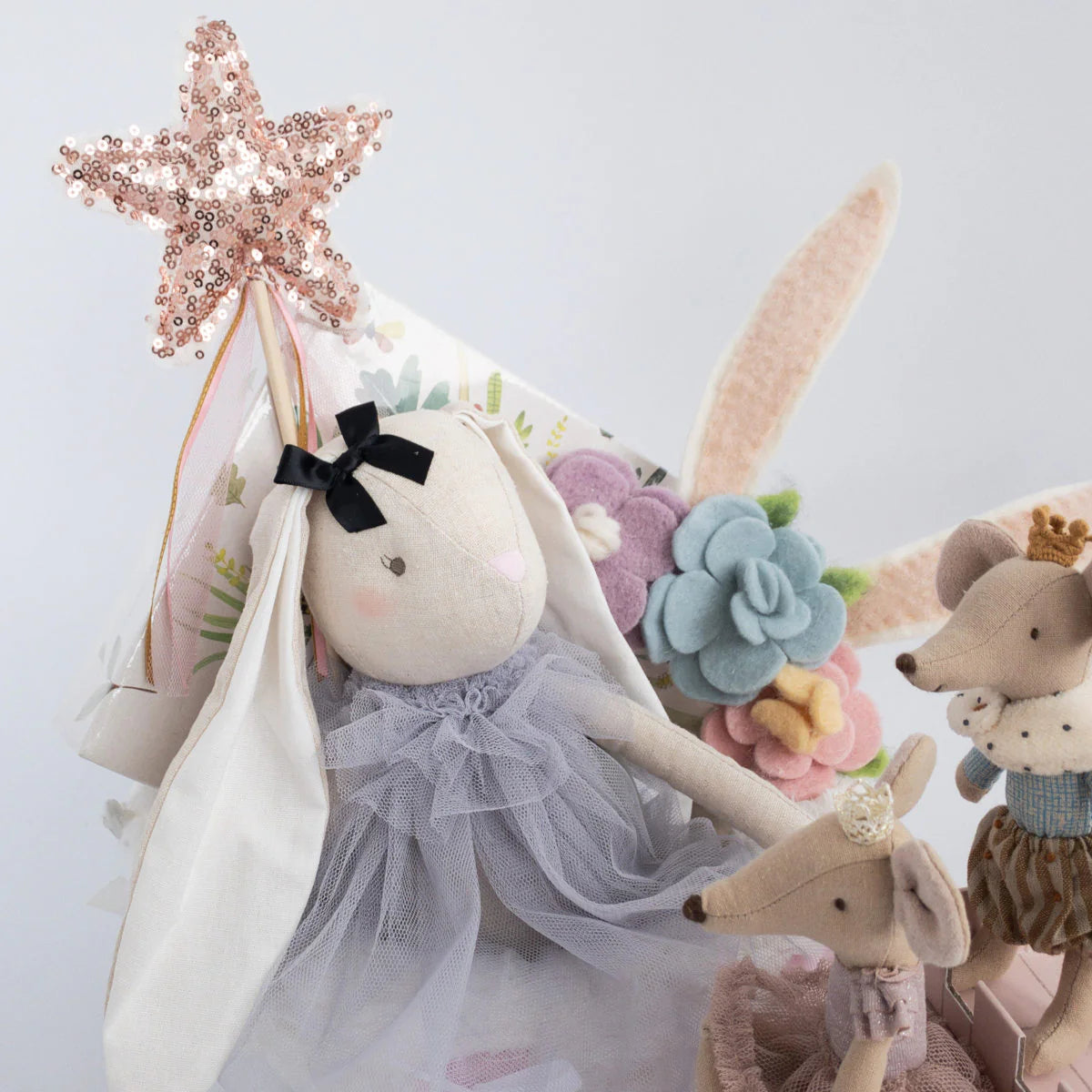 Sequin Star Wand