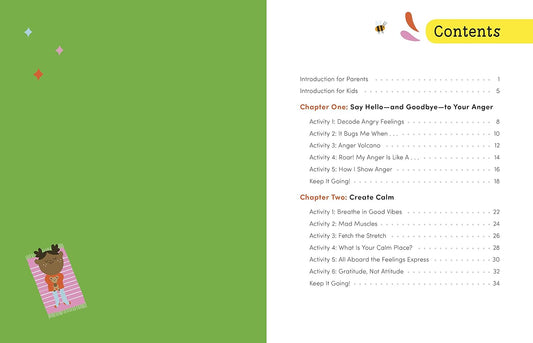 Anger Management Skills Workbook for Kids: 40 Awesome Activities to Help Children Calm Down, Cope, and Regain Control