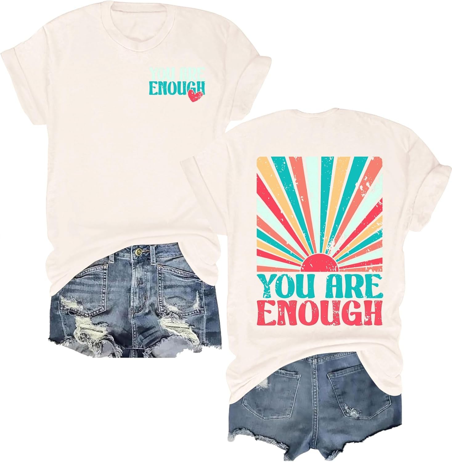Women'S Mental Health Awareness Shirt Mental Health Matters Graphic Short Sleeve Tee Tops