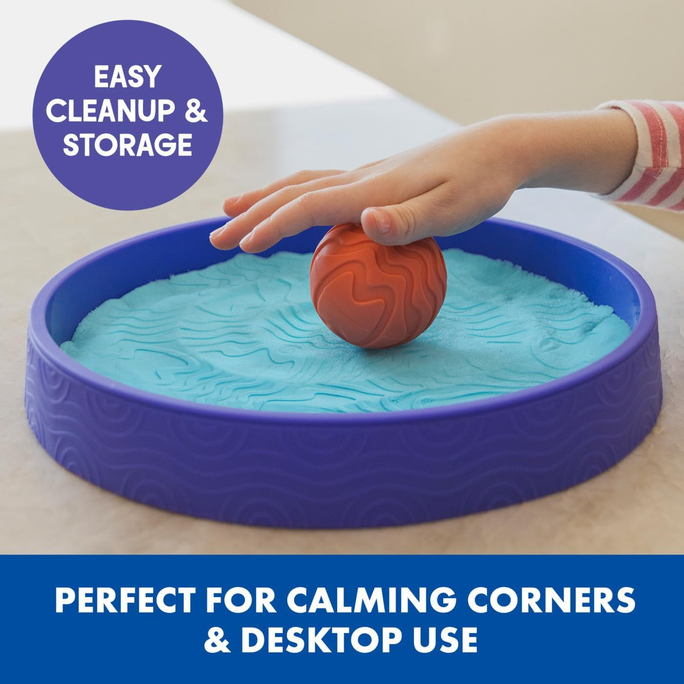 Playfoam Sand Sensory Spheres - Relaxing Zen Garden Kits for Calm down Corner or Desk, Anxiety Tools and Meditation Sets for Kids & Adults, Stress Relief Toys, Ages 5+