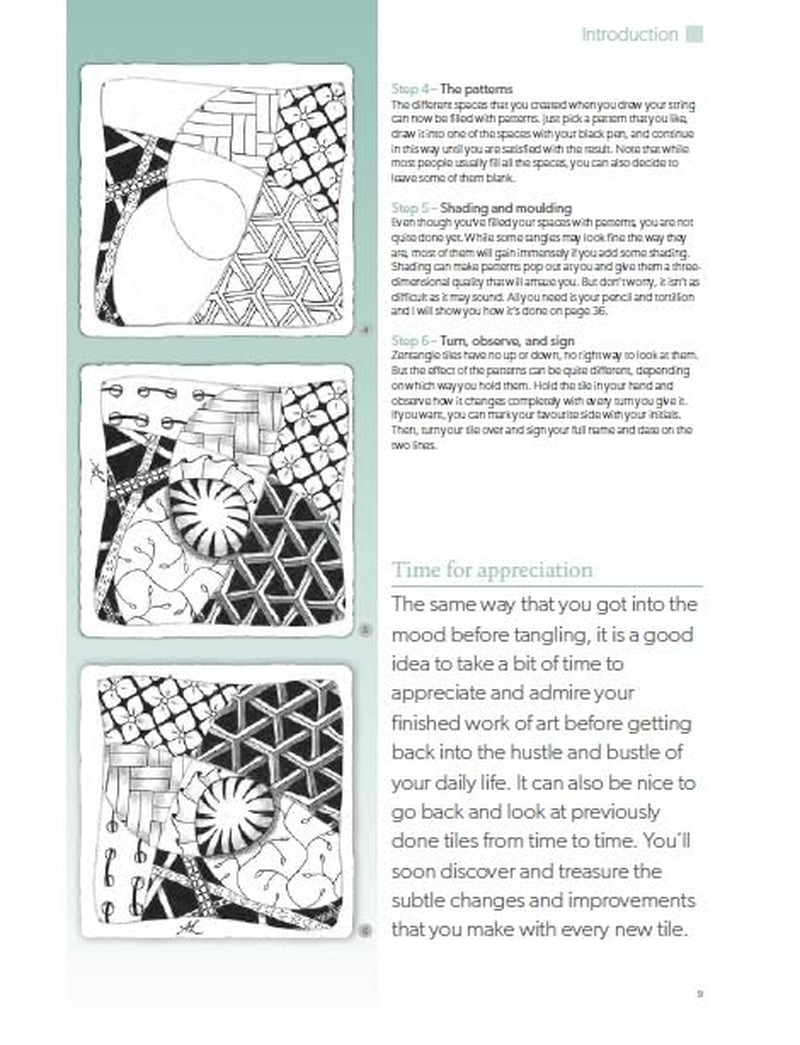 Zentangle Art Therapy