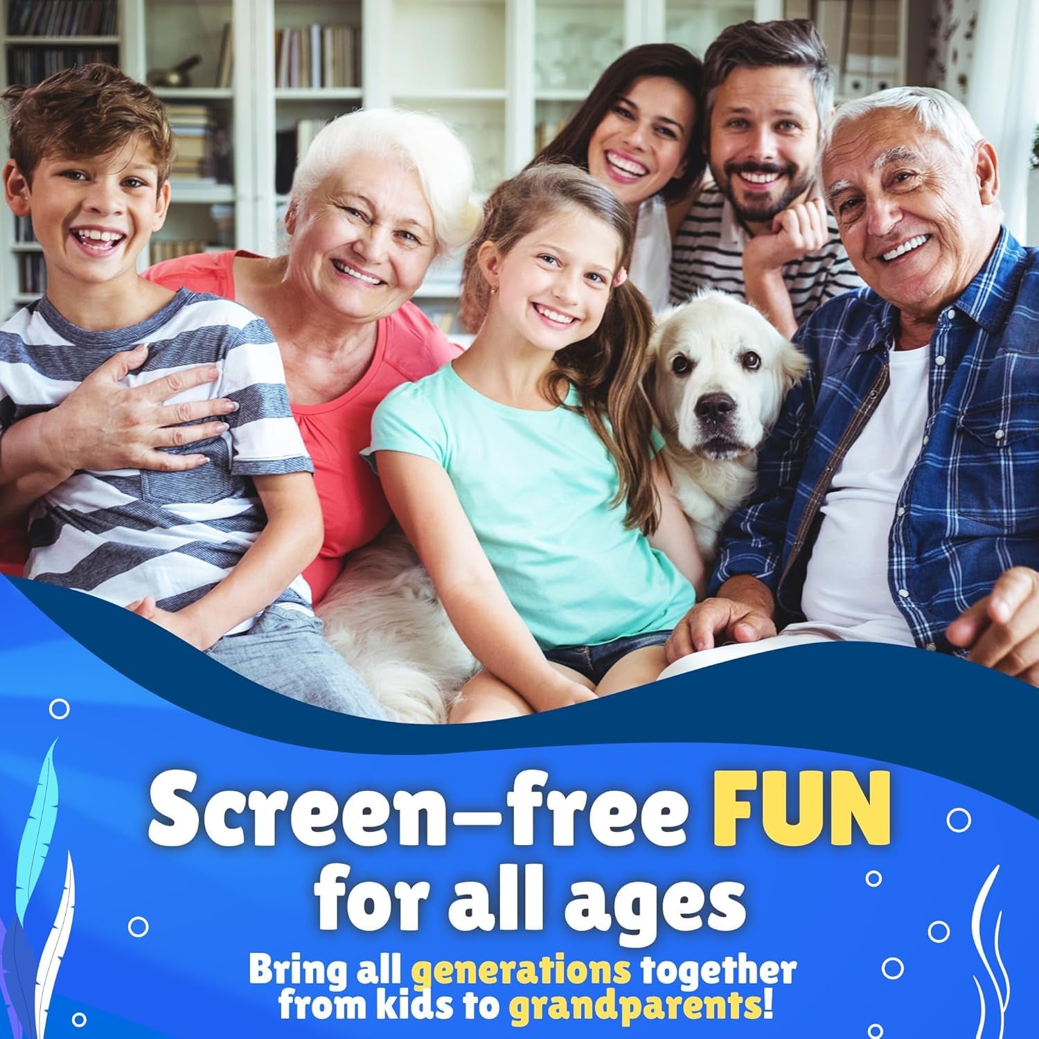 Dive in - SEL Conversation Dice Game with 400+ Topics | Therapy Games for Kids & Teens | Social Emotional Learning for Home & School | Play Therapy & Counseling Toys | Ages 6-99