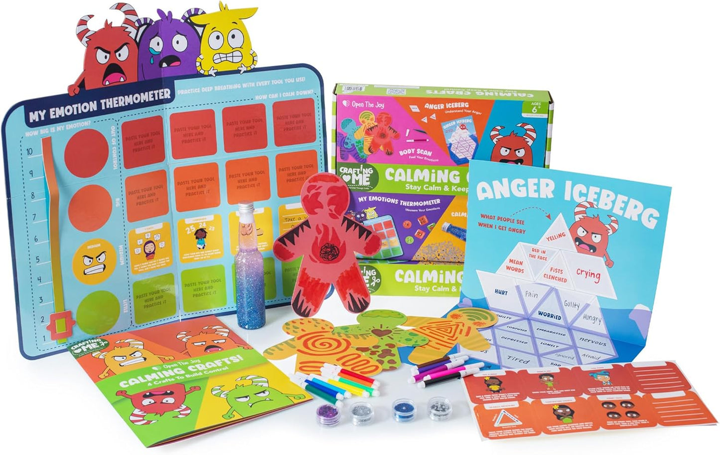 Calming Crafts Kit – Kids Mindfulness & Stress Relief