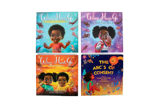 Body Safety Wise Bundle Set 1 (4 Book Box Set: Consent, Boundaries, Bodily Autonomy, Body Safety)