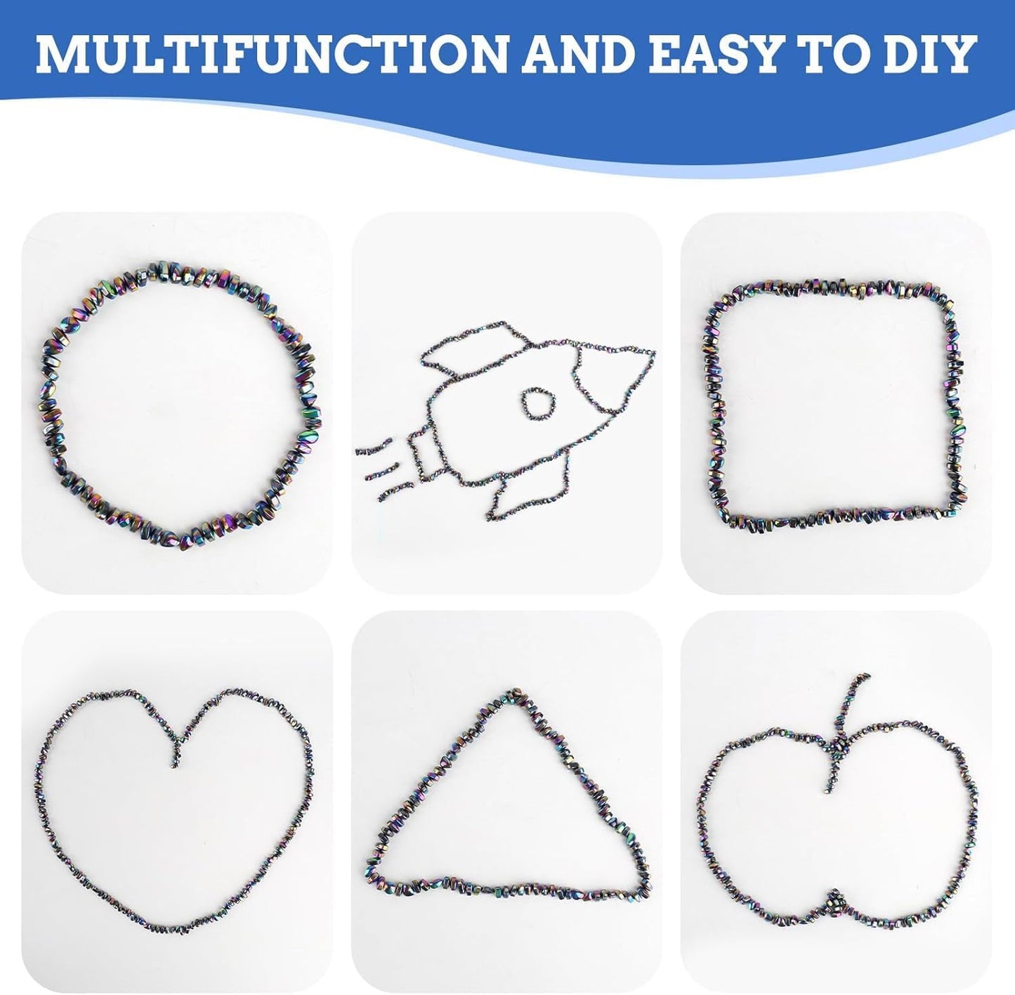 550Pcs Putty, Fidget Toys, Fidget Toys Adults ，Sensory Toys，Adults Gifts,Desk Fidgets Toys for Office Stress/Anxiety Relief (550 Pcs(Colour))