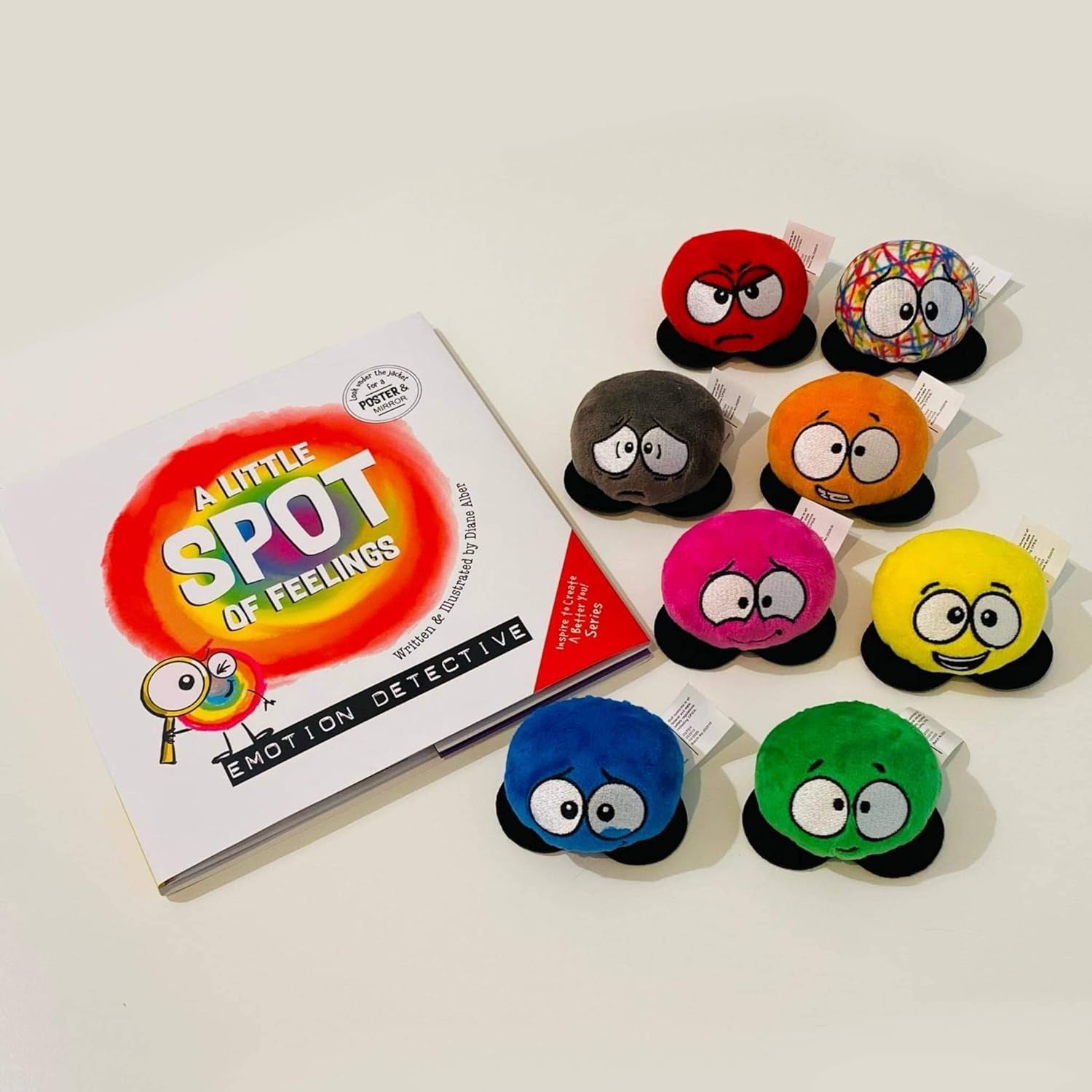 A Little SPOT of Emotion 8 Plush Toys with Feelings Book Box Set
