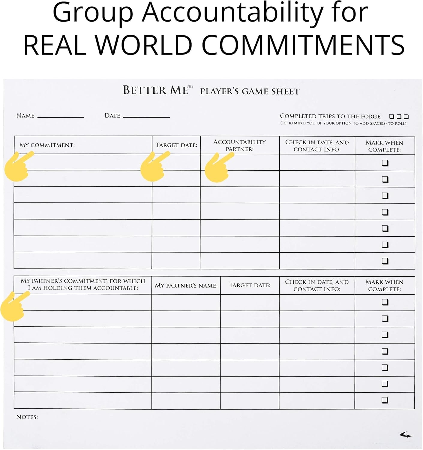 Self-Improvement Board Game - Fun & Connection for Couples, Friends, and Family Game Night, Relationship Date Night Ideas, Counseling and Group Therapy, Goal Setting & Accountability