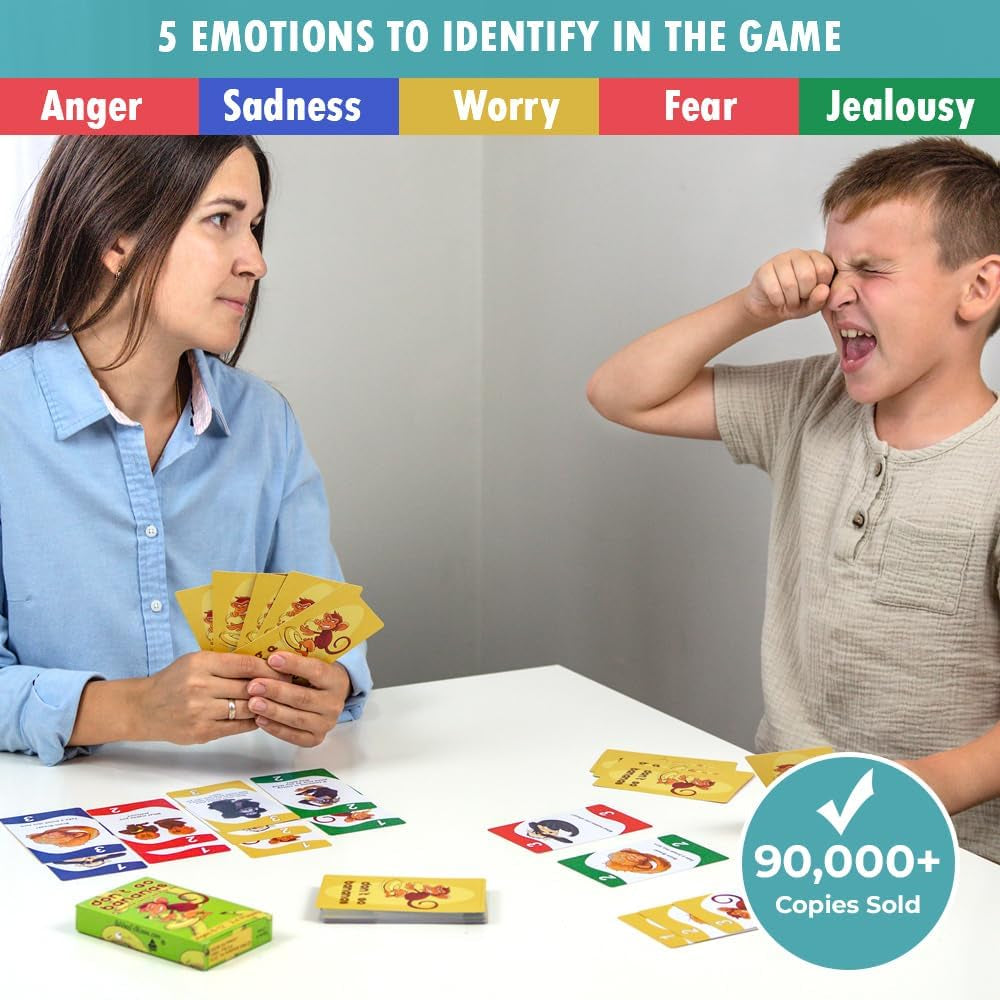 Don'T Go Bananas - a CBT Therapy Game for Kids to Work on Controlling Strong Emotions - Counseling Games, Therapy Toys, Social Skills Games for Kids