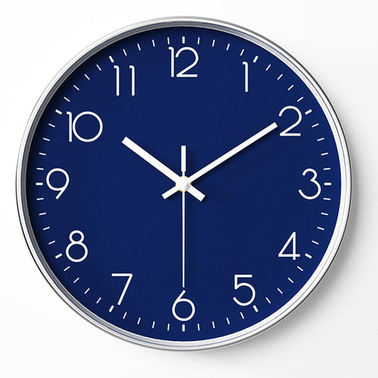 Kitchen Wall Clock, 8 Inch Small Silent Non-Ticking Wall Clock Battery Operat...