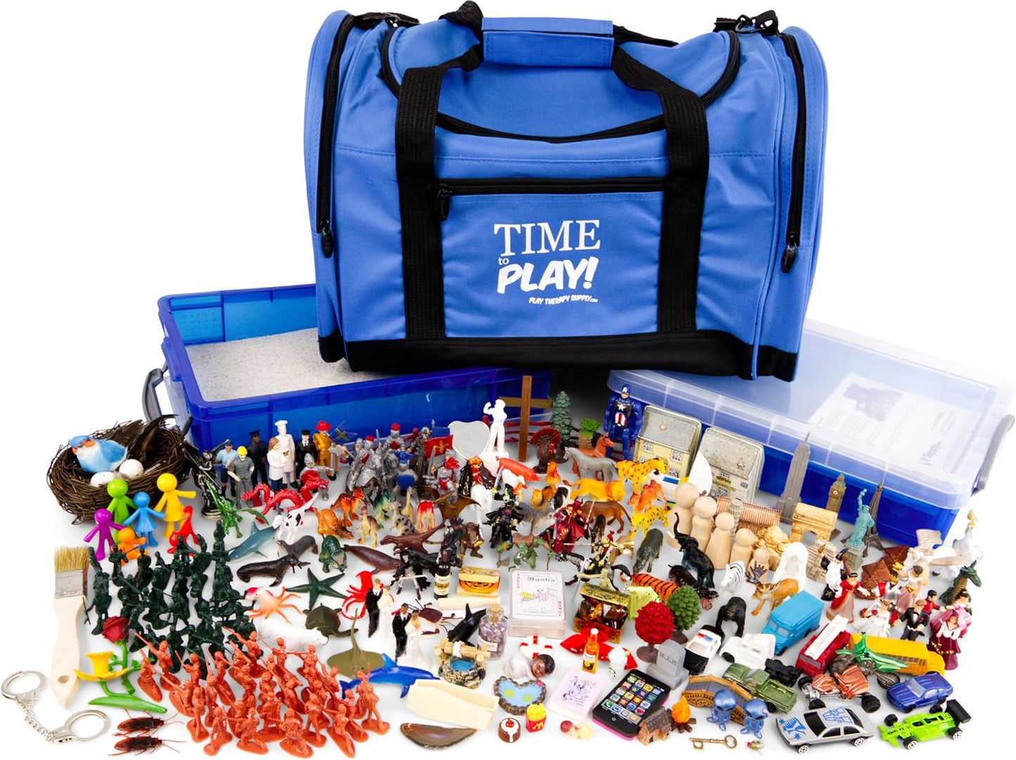 Play Therapy Sandtray Premium Portable Starter Kit