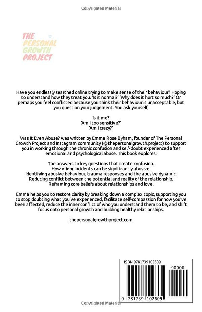 Was It Even Abuse?: Restoring Clarity after Covert Abuse.