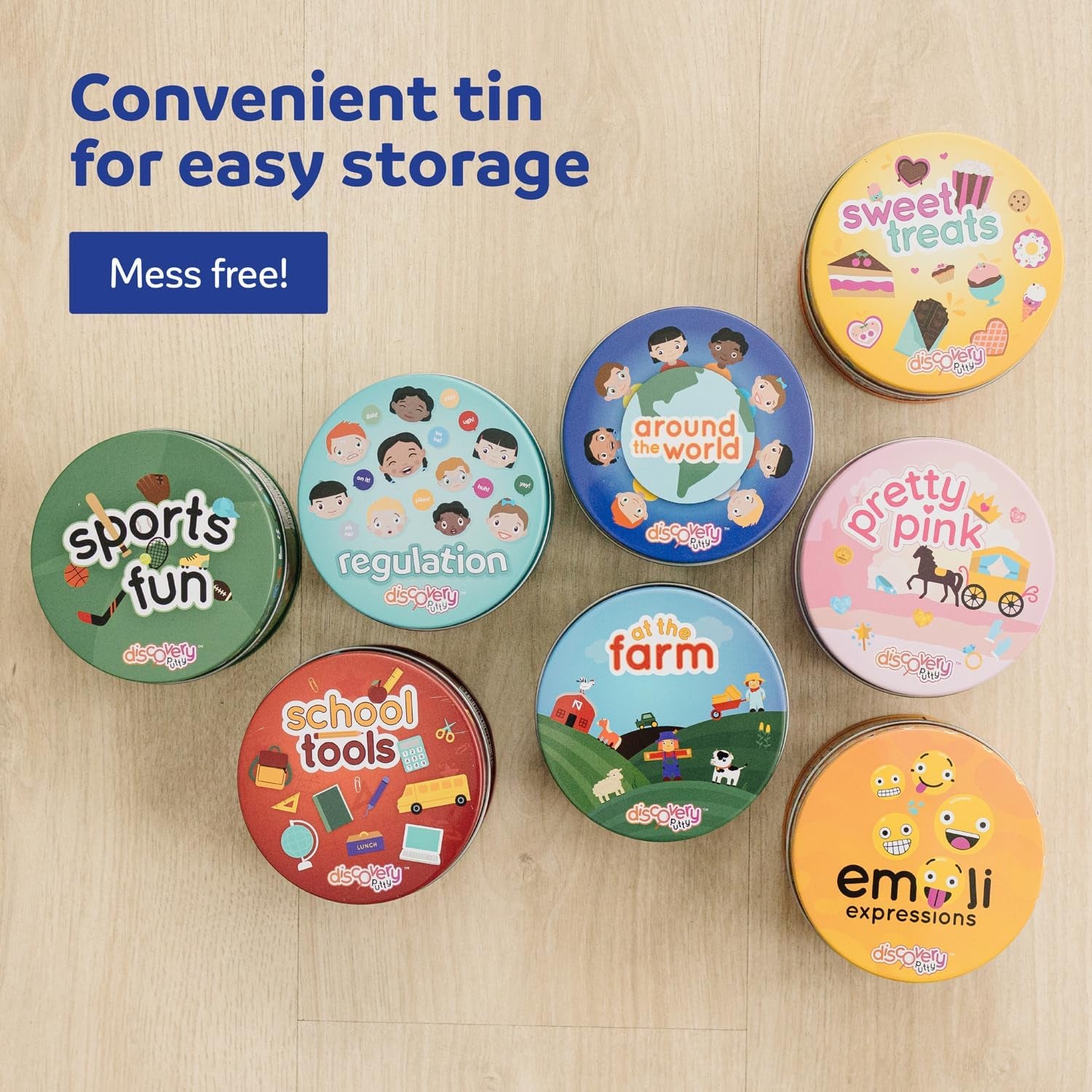 Fun & Function the Original Discovery Putty - Therapy Putty for Kids W/Hidden Animal Piece - Animal Rescue Sensory for Kids with Special Needs