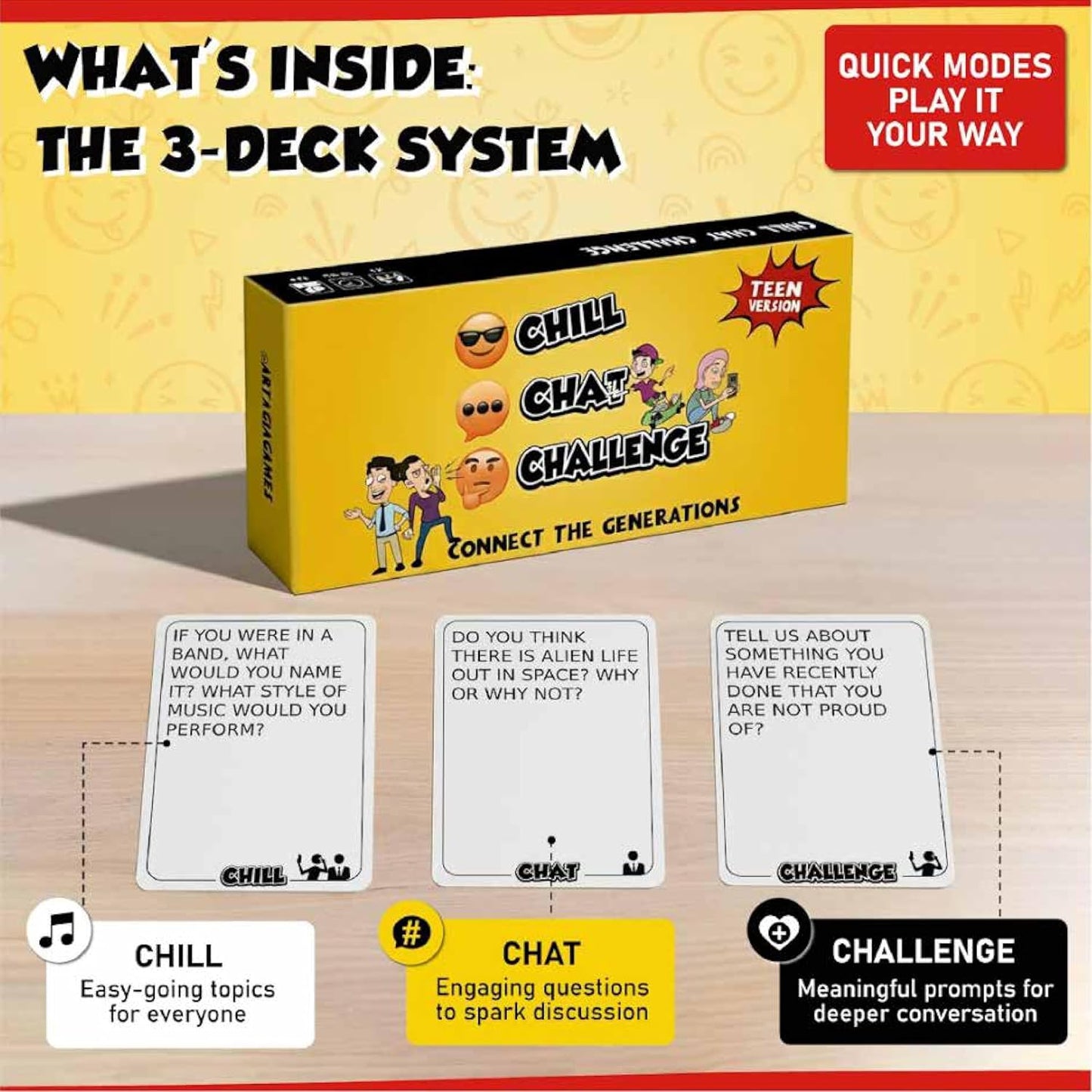 Fun Social Skills and Therapy Game for Adults and Teenagers: CBT Family Game for Therapeutic Conversations and Better Relationships. Counseling Tool