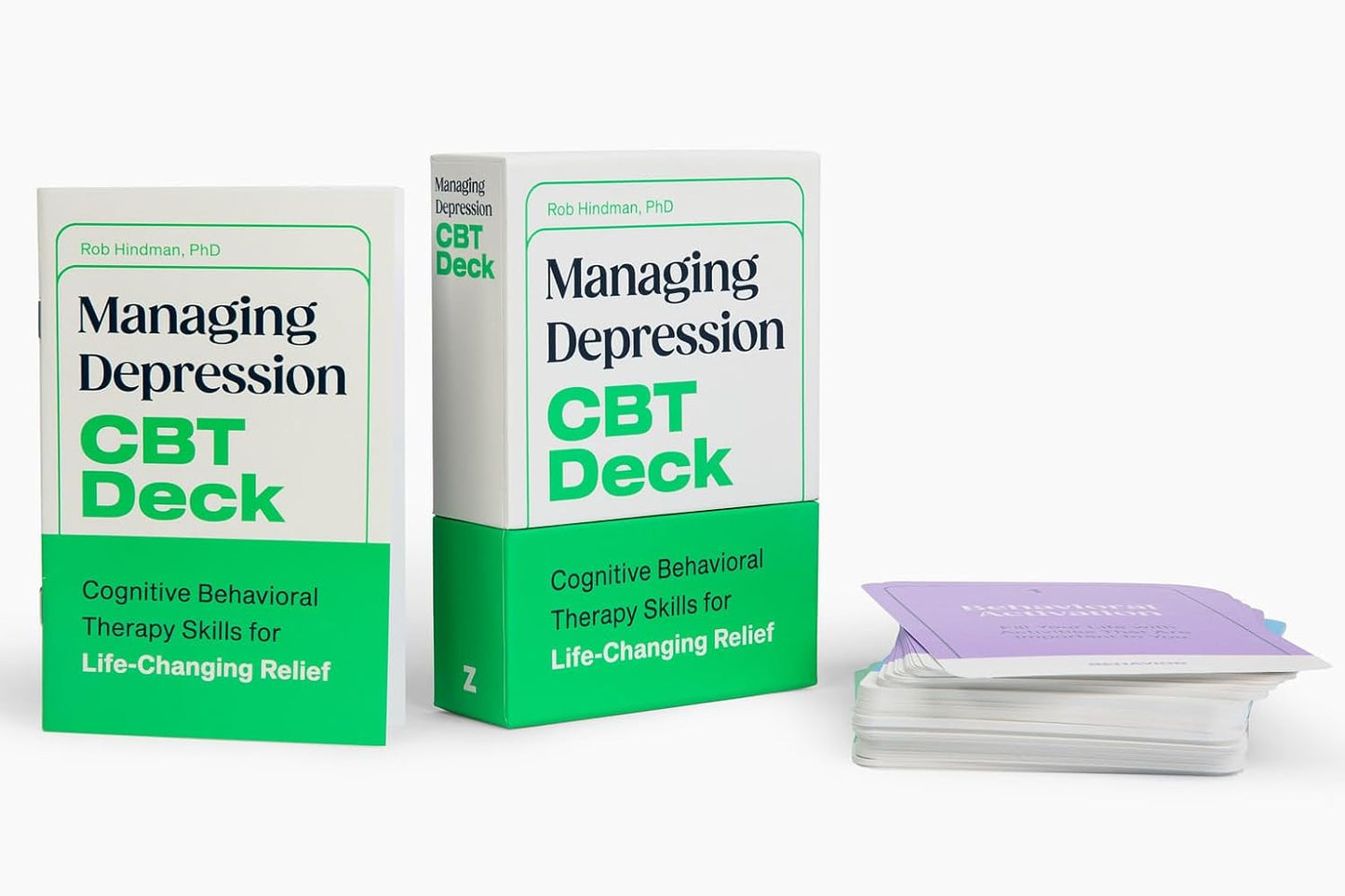 Managing Depression CBT Deck: Cognitive Behavioral Therapy Skills for Life-Changing Relief