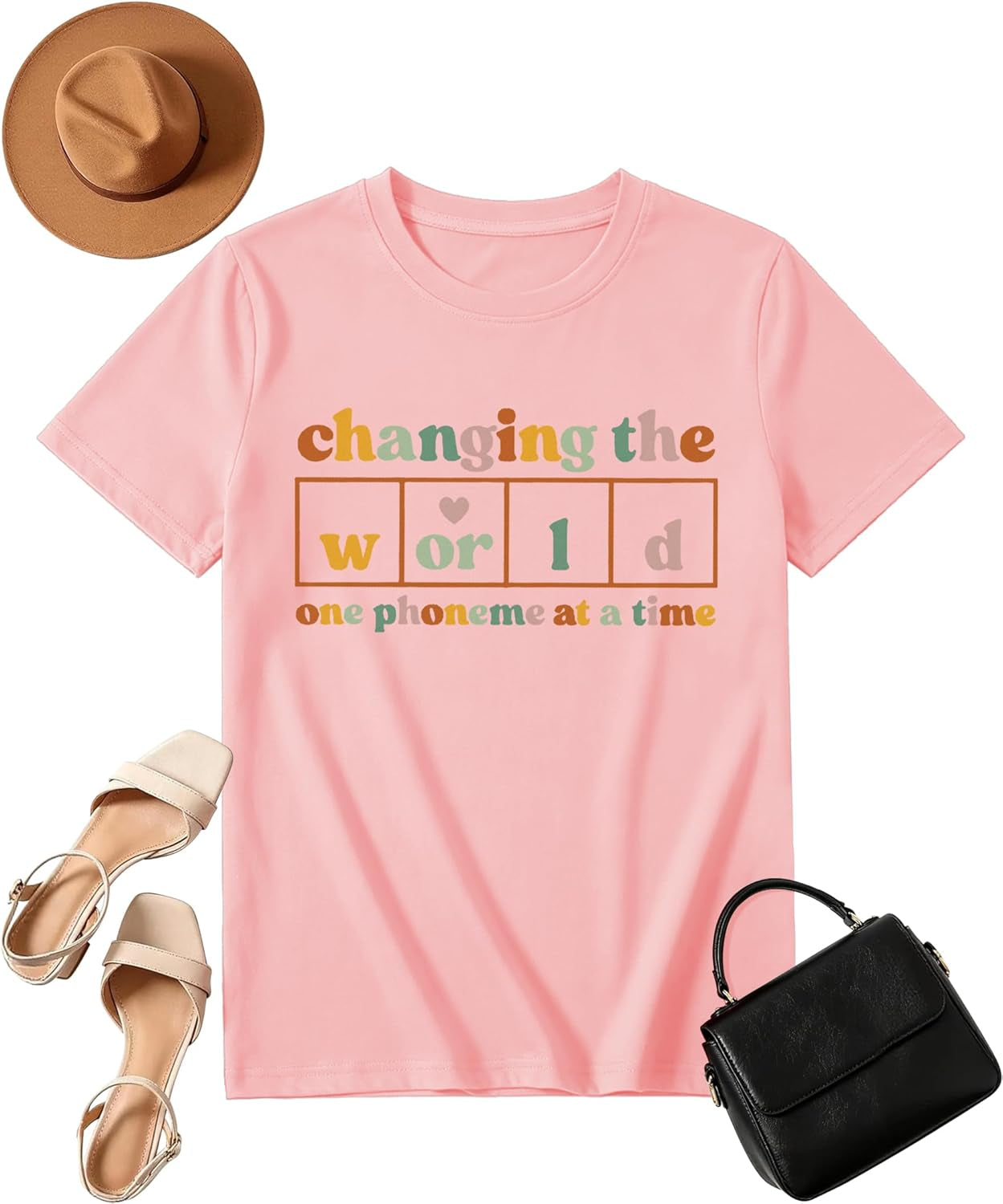 Mental Health Awareness Shirt Women-Brain Flower Tshirt Women Neuro Diversity Tee Tops Motivational Short Sleeve
