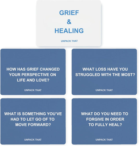 Self-Exploration Card Deck Personal Growth Cards - 100 Deep Questions for Self-Discovery, Mindfulness & Emotional Healing | Journal Prompt, for Her