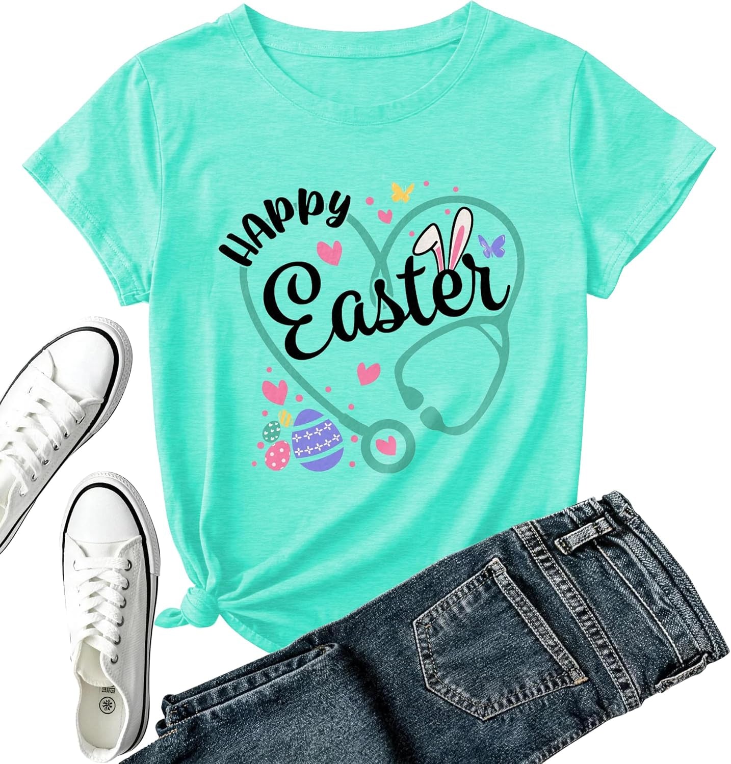 Mental Health Awareness Shirt Women-Brain Flower Tshirt Women Neuro Diversity Tee Tops Motivational Short Sleeve