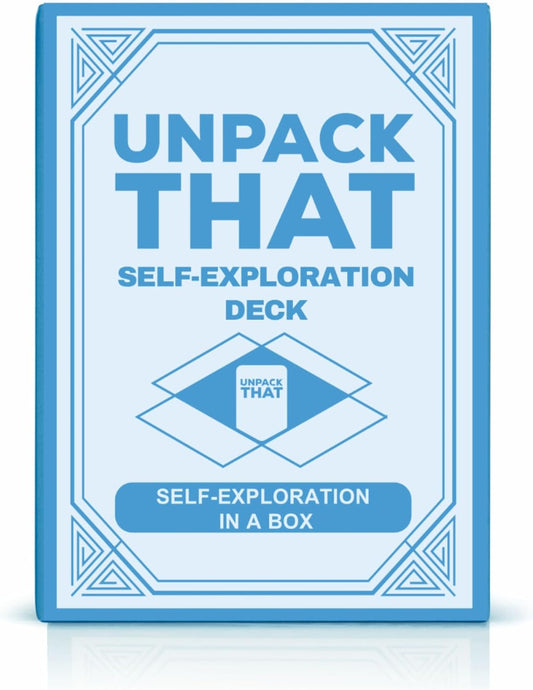 Self-Exploration Card Deck Personal Growth Cards - 100 Deep Questions for Self-Discovery, Mindfulness & Emotional Healing | Journal Prompt, for Her