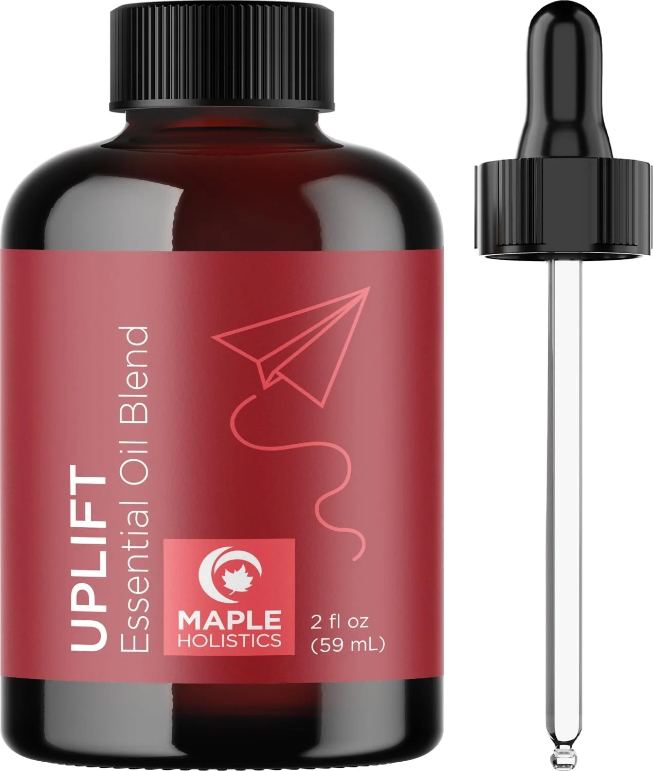 Uplift Aromatherapy Essential Oil Blend - Happy Essential Oil Blend of Calming Essential Oils for Diffusers for Home and Travel with Citrus Essential Oils and Pure Aromatherapy Oils for Diffusers 2Oz