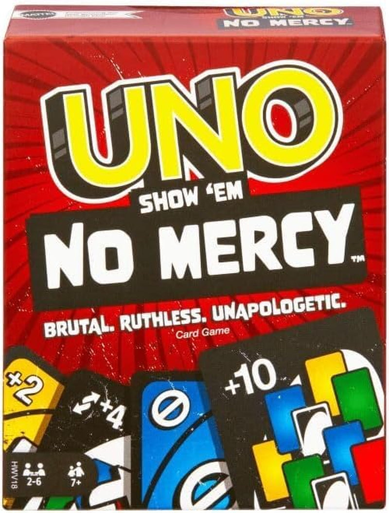 Uno No Mercy, Uno and Flip Card Game, Combo Pack of 3