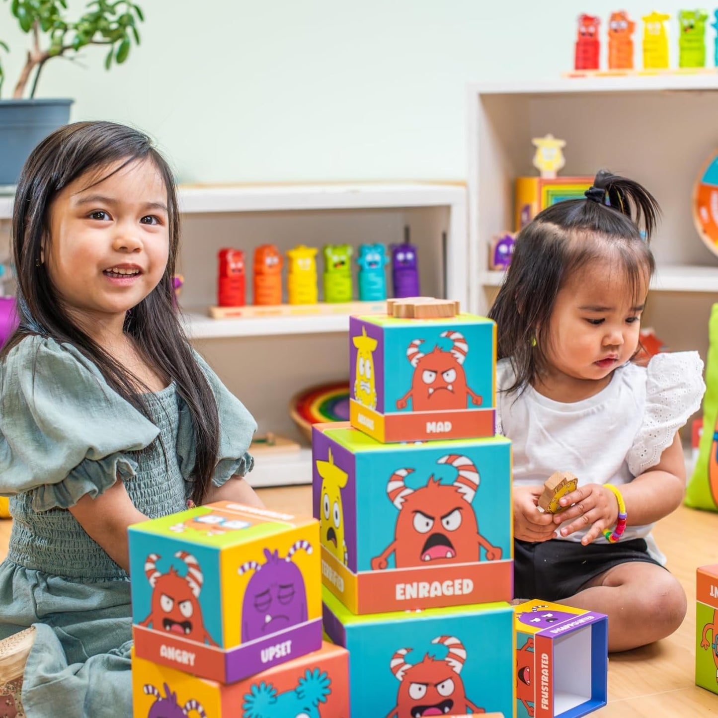 Tower of Emotions: Kids Emotional Intelligence Building Game, Mindfulness Activities, and Stress Relief Techniques for Ages 4 and Up