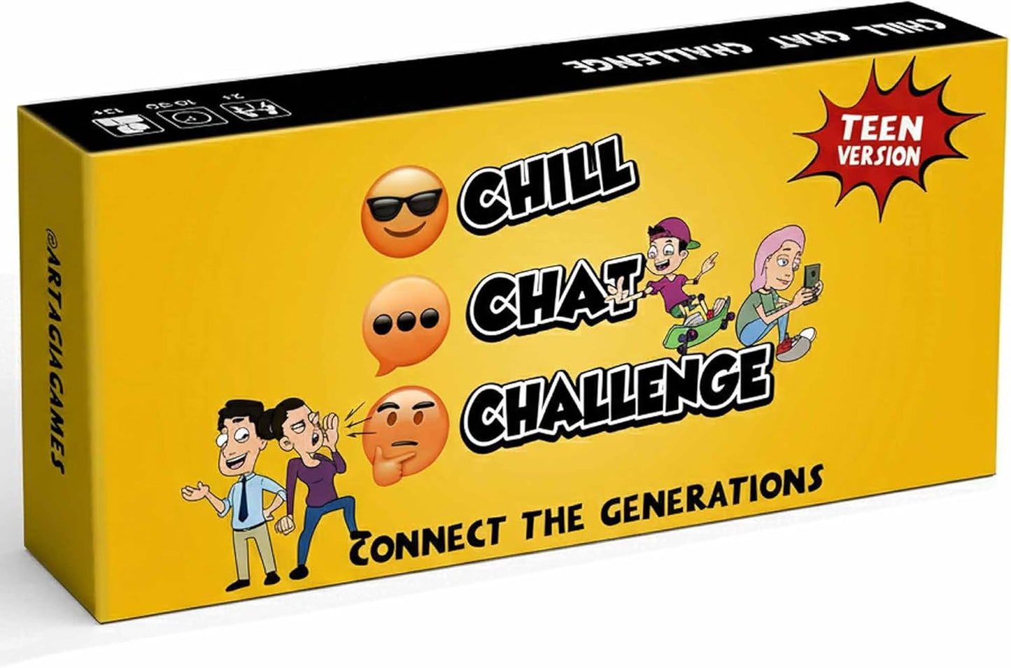 Fun Social Skills and Therapy Game for Adults and Teenagers: CBT Family Game for Therapeutic Conversations and Better Relationships. Counseling Tool